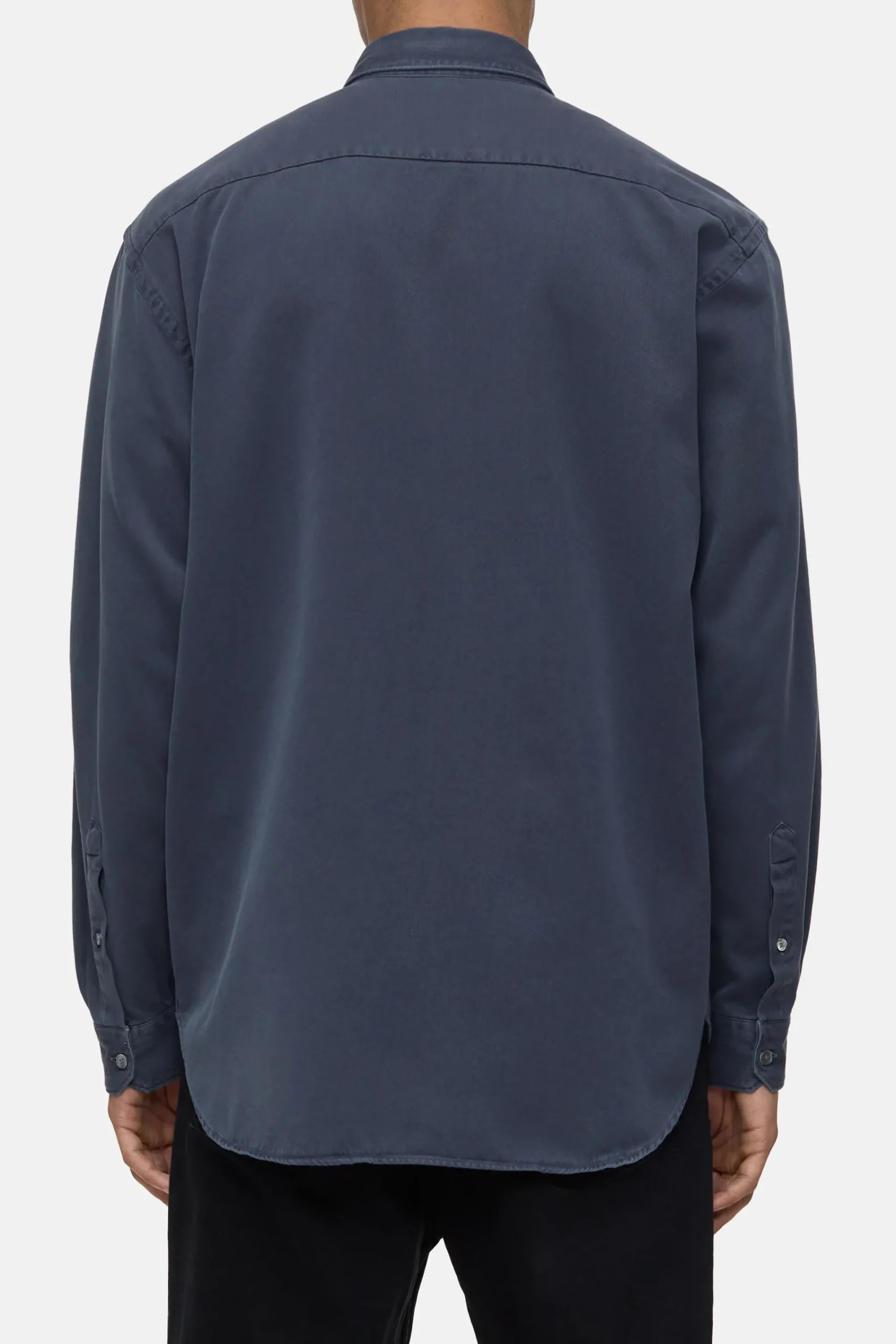 Closed Hemden*Army-Hemd aus Baumwolle Smokeyblue