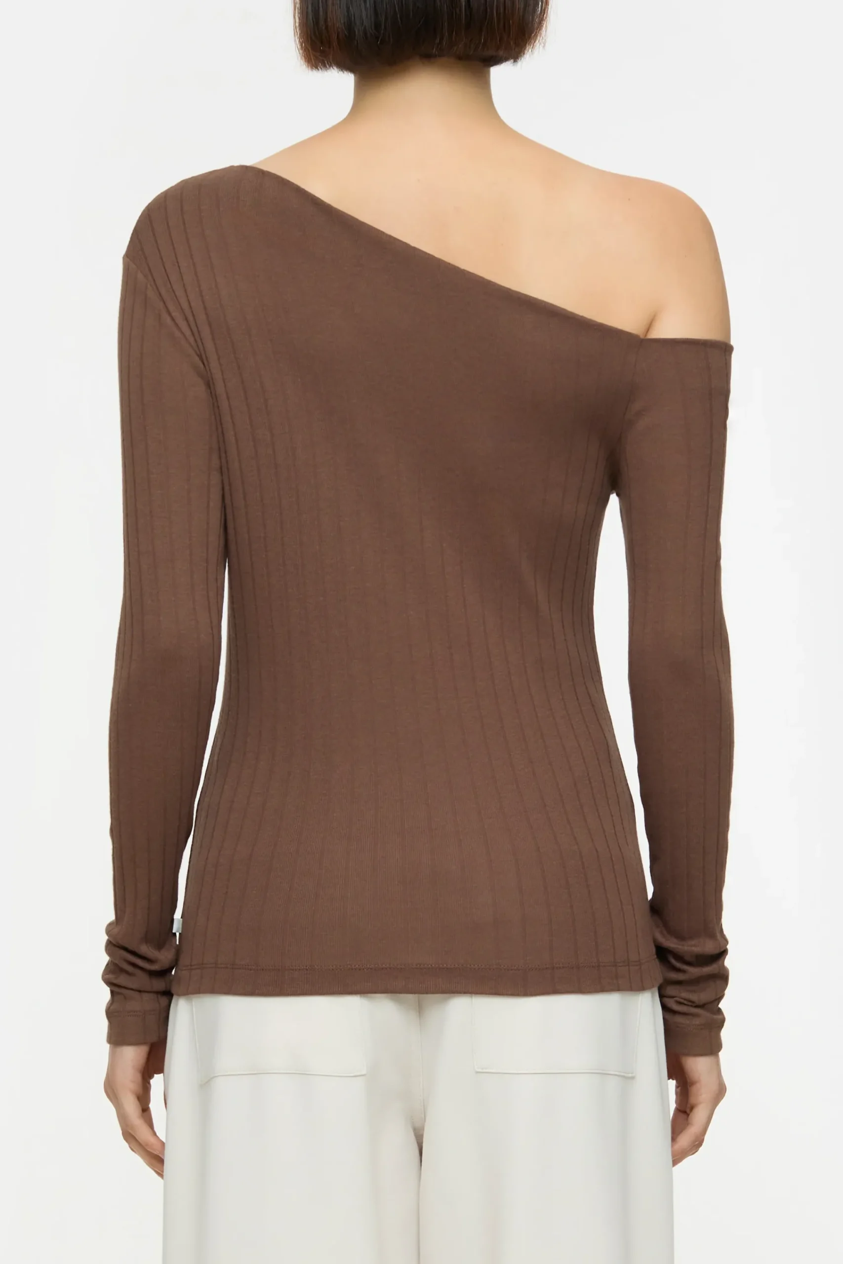 Closed T-shirts*Asymmetrisches Shirt Cacaobrown