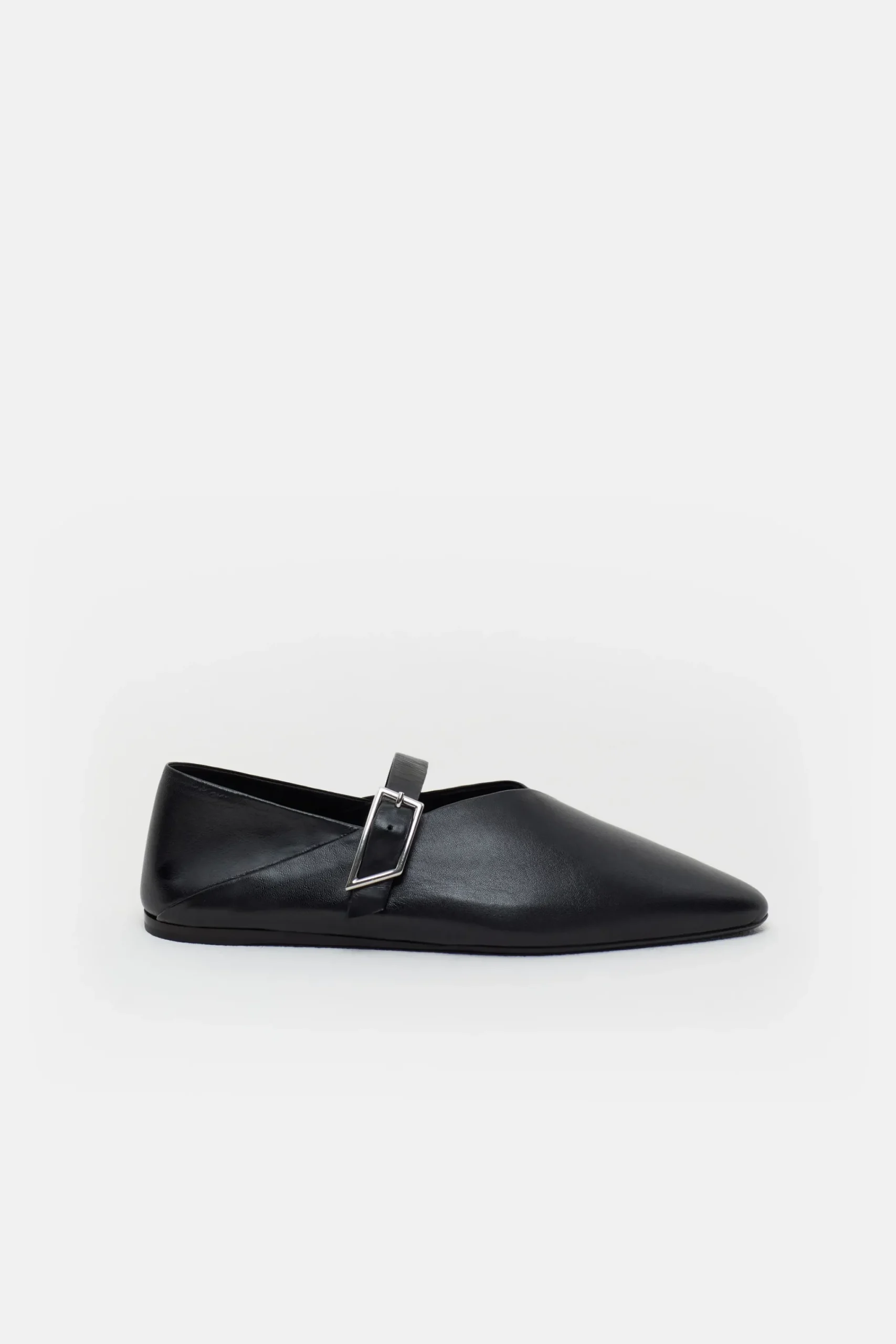 Closed Lederschuhe*Ballerinas aus Leder Black