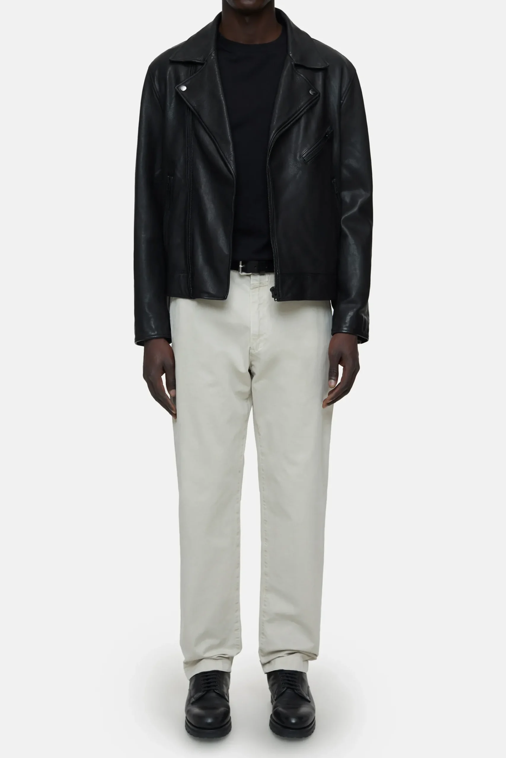 Closed Jacken & Mäntel*Bikerjacke aus Leder Black