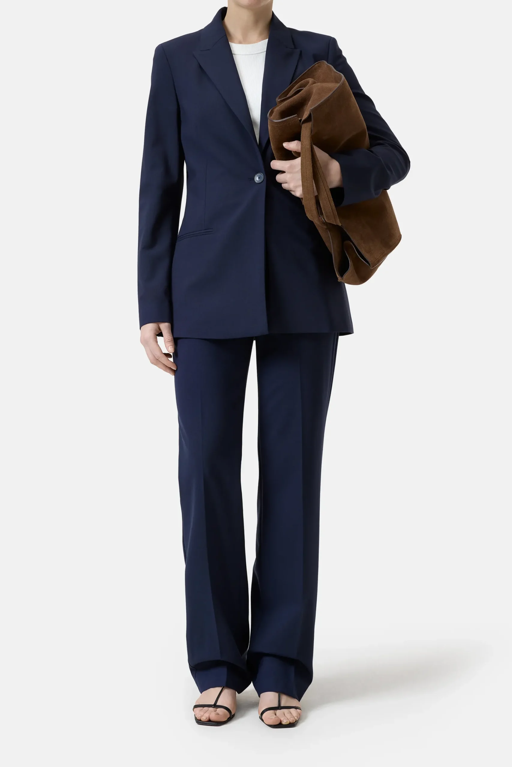 Closed Jacken & Mäntel | Blazer*Blazer aus Woll-Mix Darknight