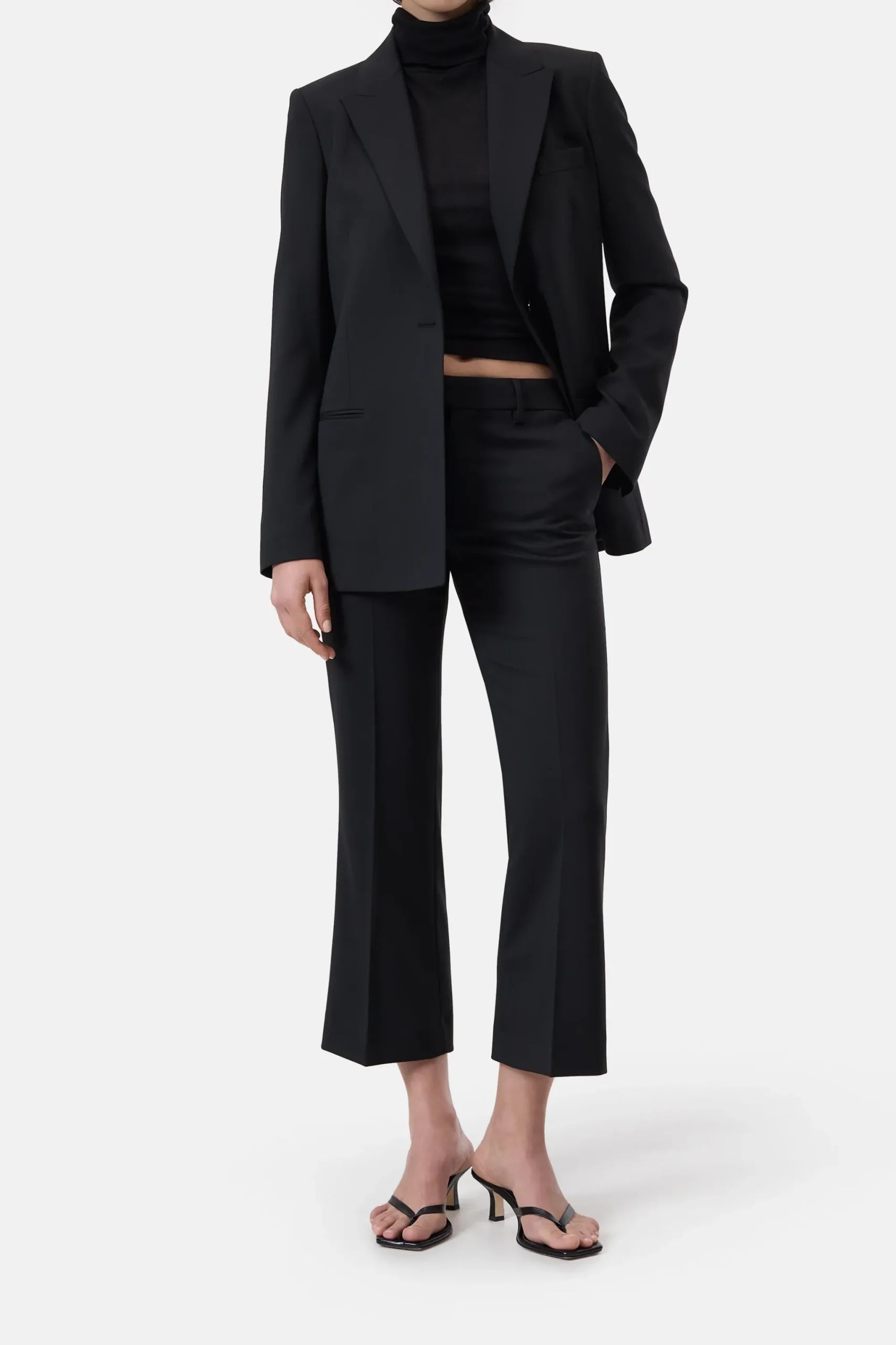 Closed Blazer | Jacken & Mäntel*Blazer aus Woll-Stretch Black