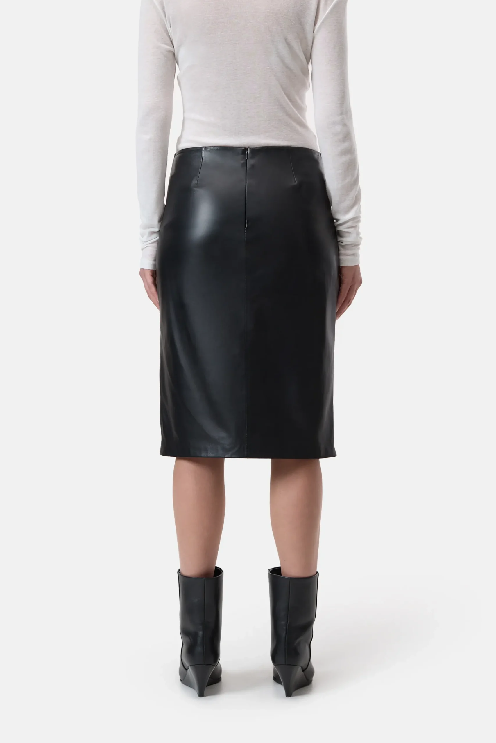 Closed Röcke*Bleistiftrock aus Leder Black