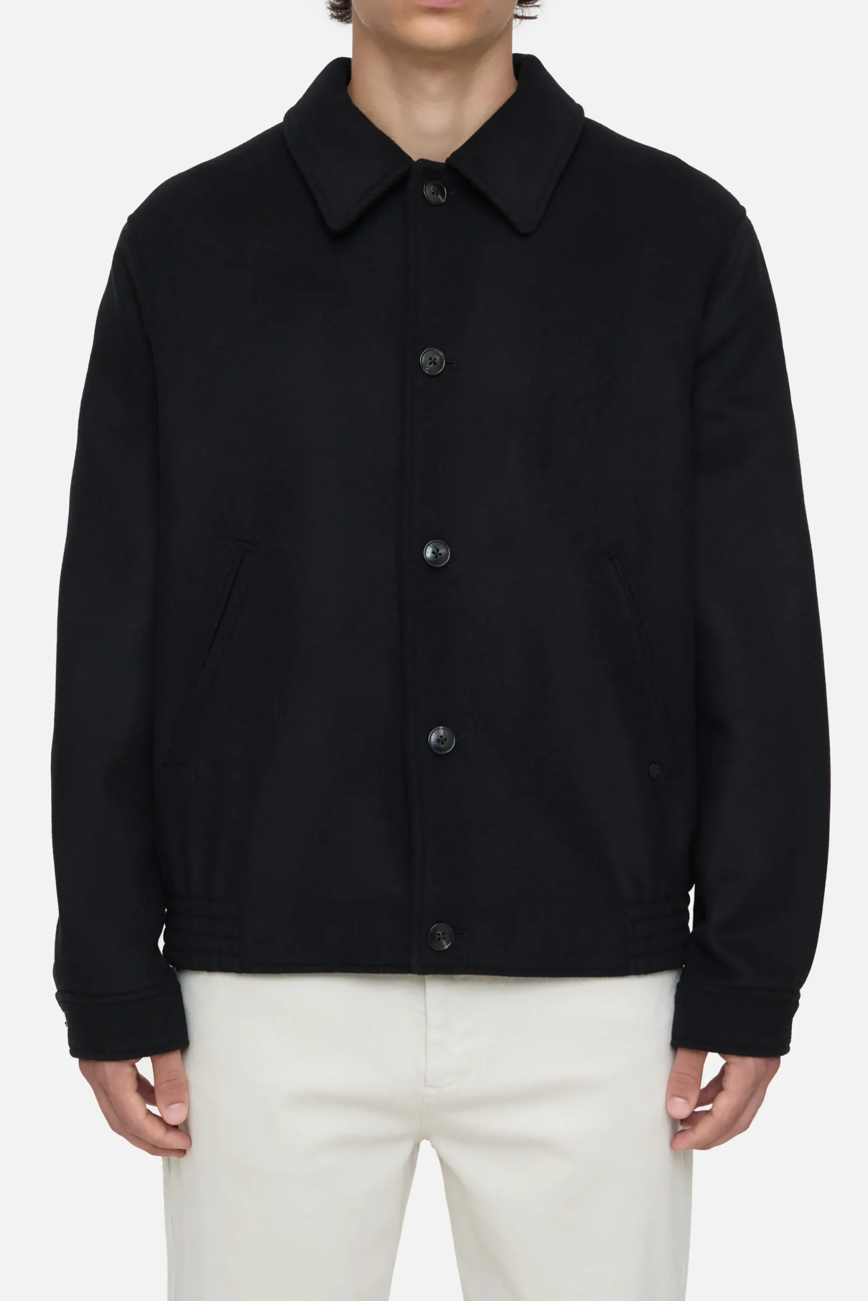 Closed Jacken & Mäntel*Blouson aus Schurwoll-Mix Black