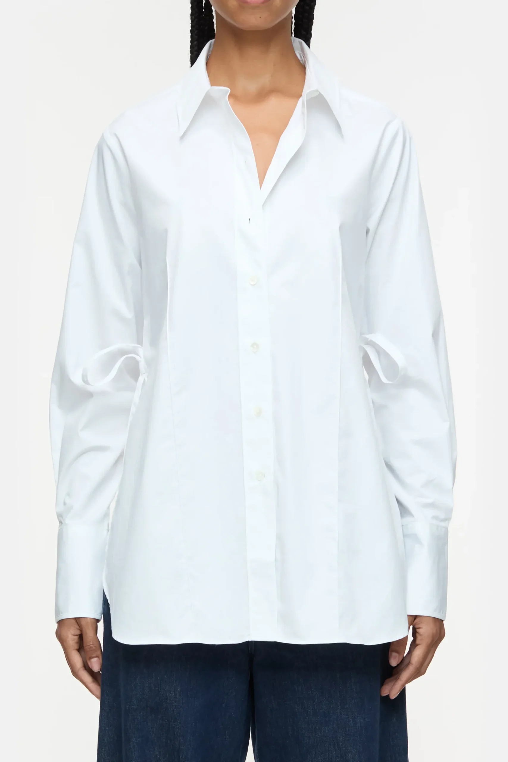 Closed Shirts & Blusen*Bluse aus Baumwoll-Mix White