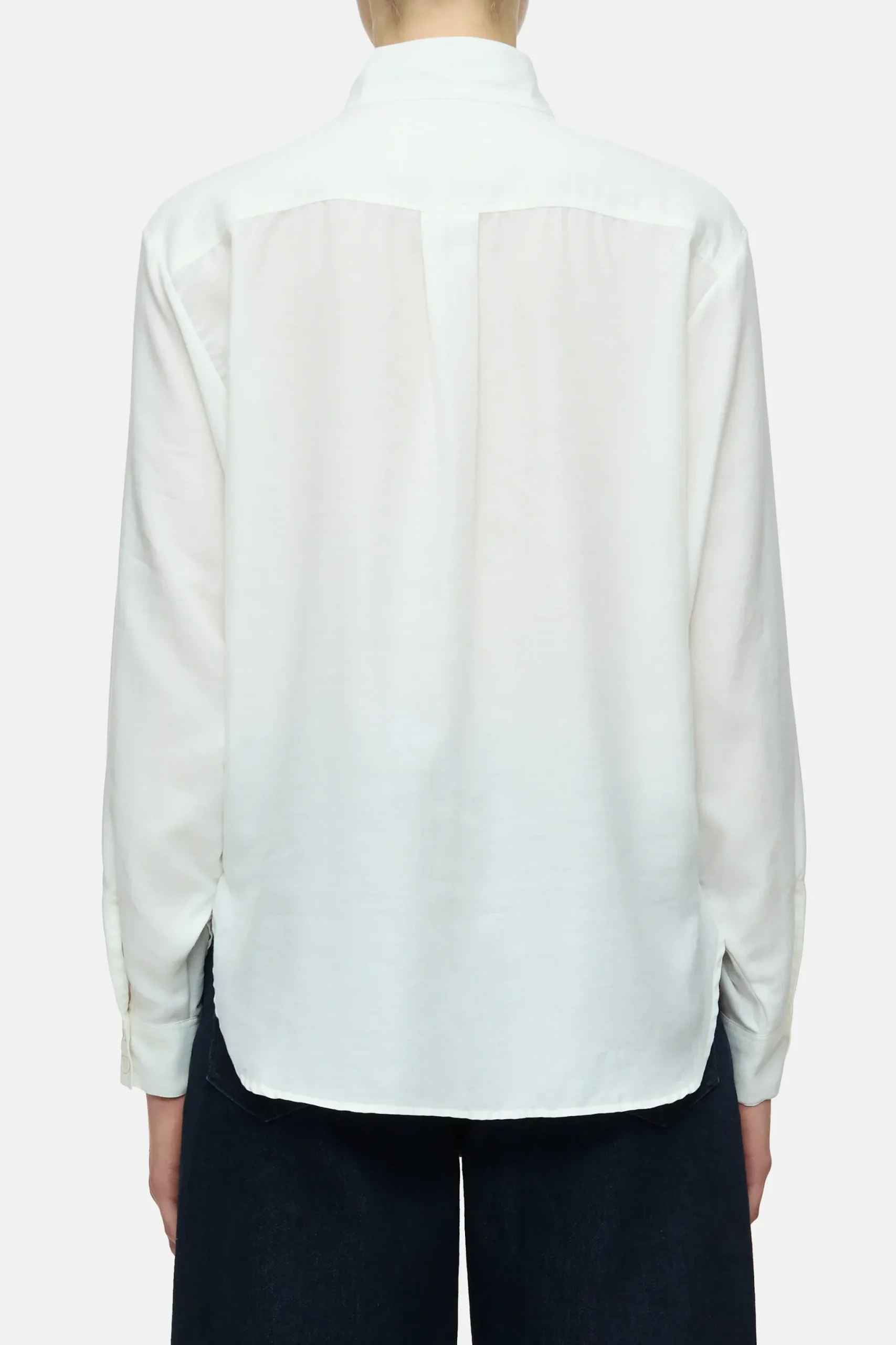 Closed Shirts & Blusen*Bluse aus Baumwoll-Mix Ivory