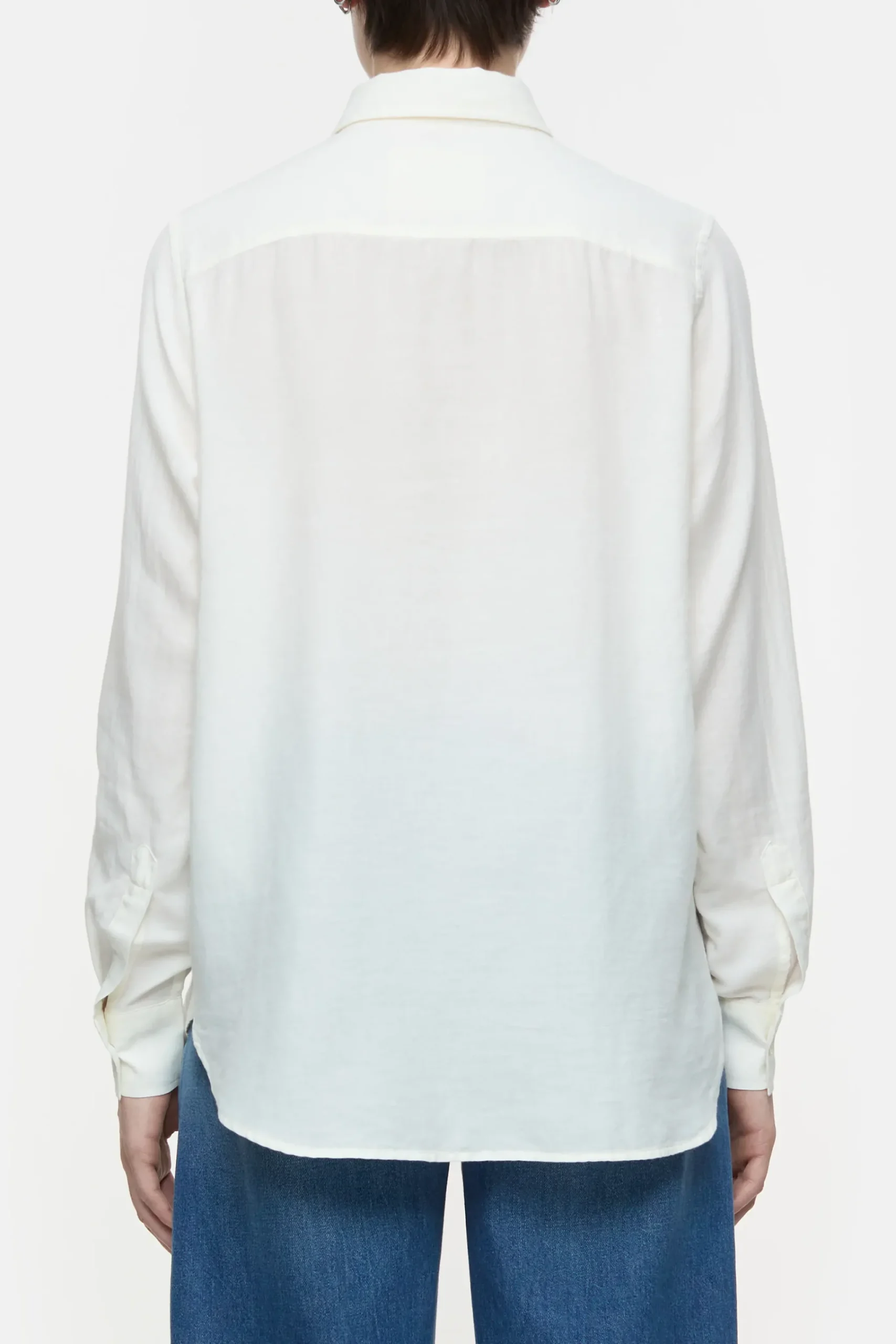 Closed Shirts & Blusen*Bluse aus Baumwoll-Mix Ivory