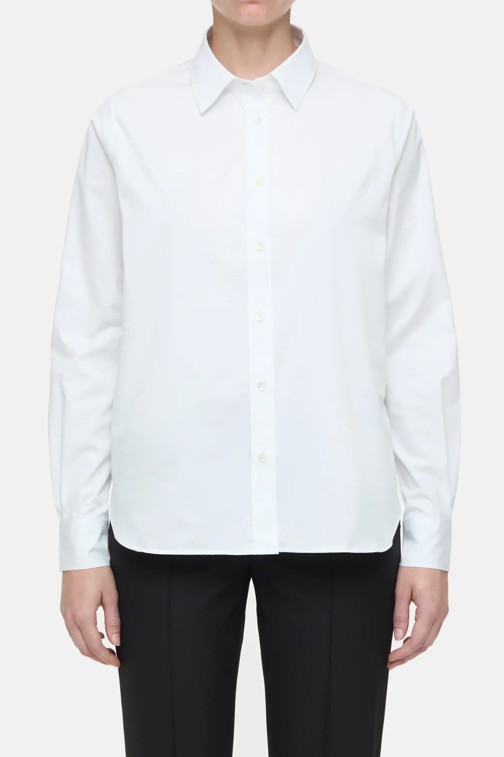 Closed Shirts & Blusen*Bluse aus Baumwoll-Popeline White