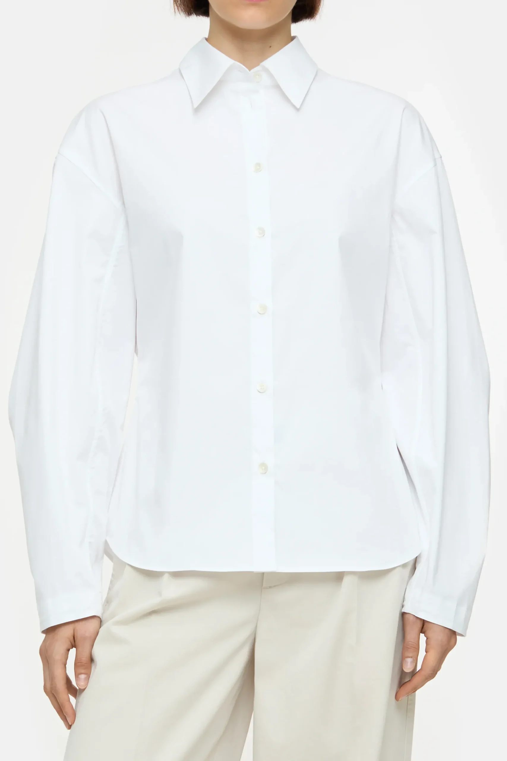Closed Shirts & Blusen*Bluse aus Baumwoll-Popeline White