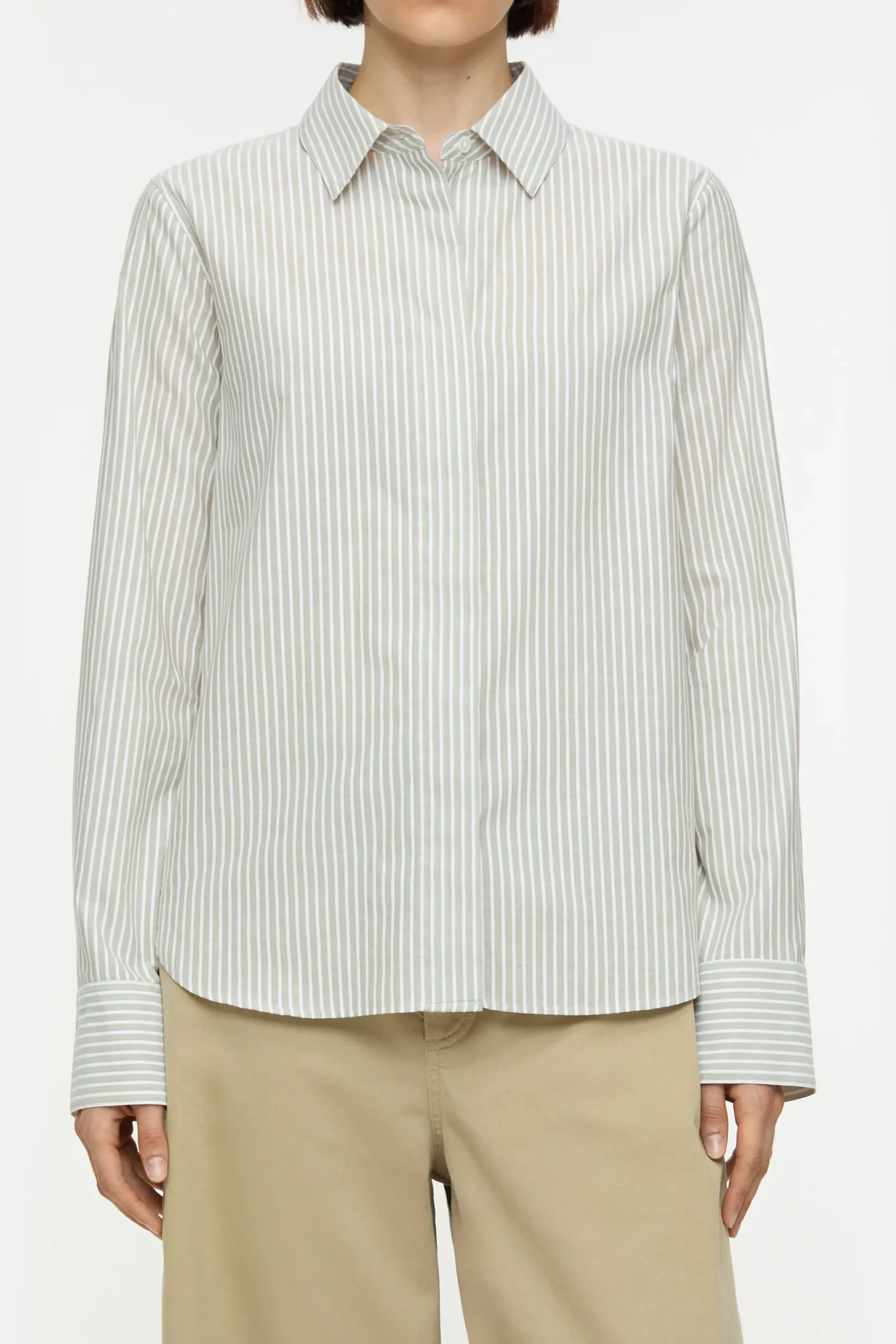 Closed Shirts & Blusen*Bluse aus Baumwoll-Voile Warmsand