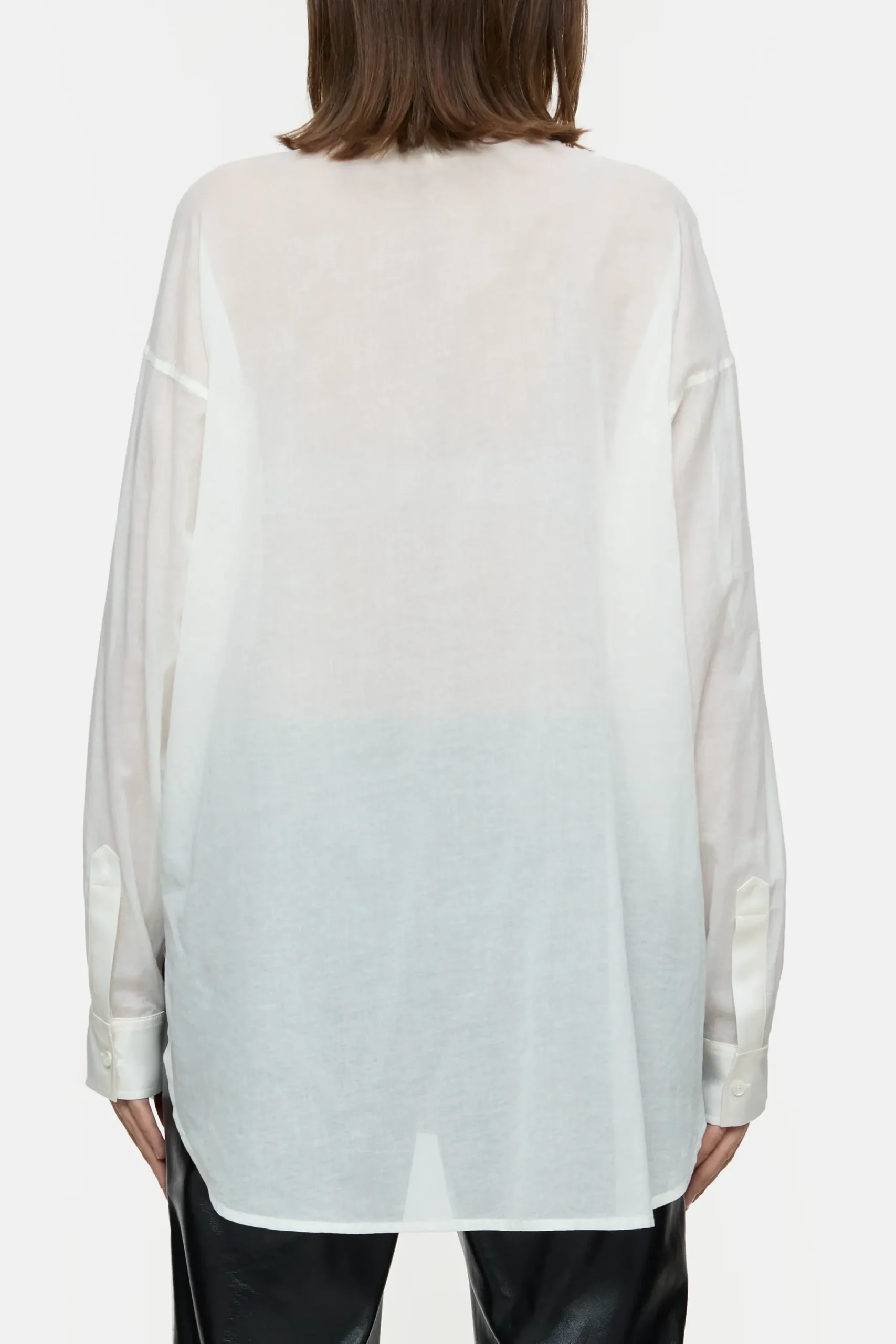 Closed Shirts & Blusen*Bluse aus Baumwoll-Voile Ivory
