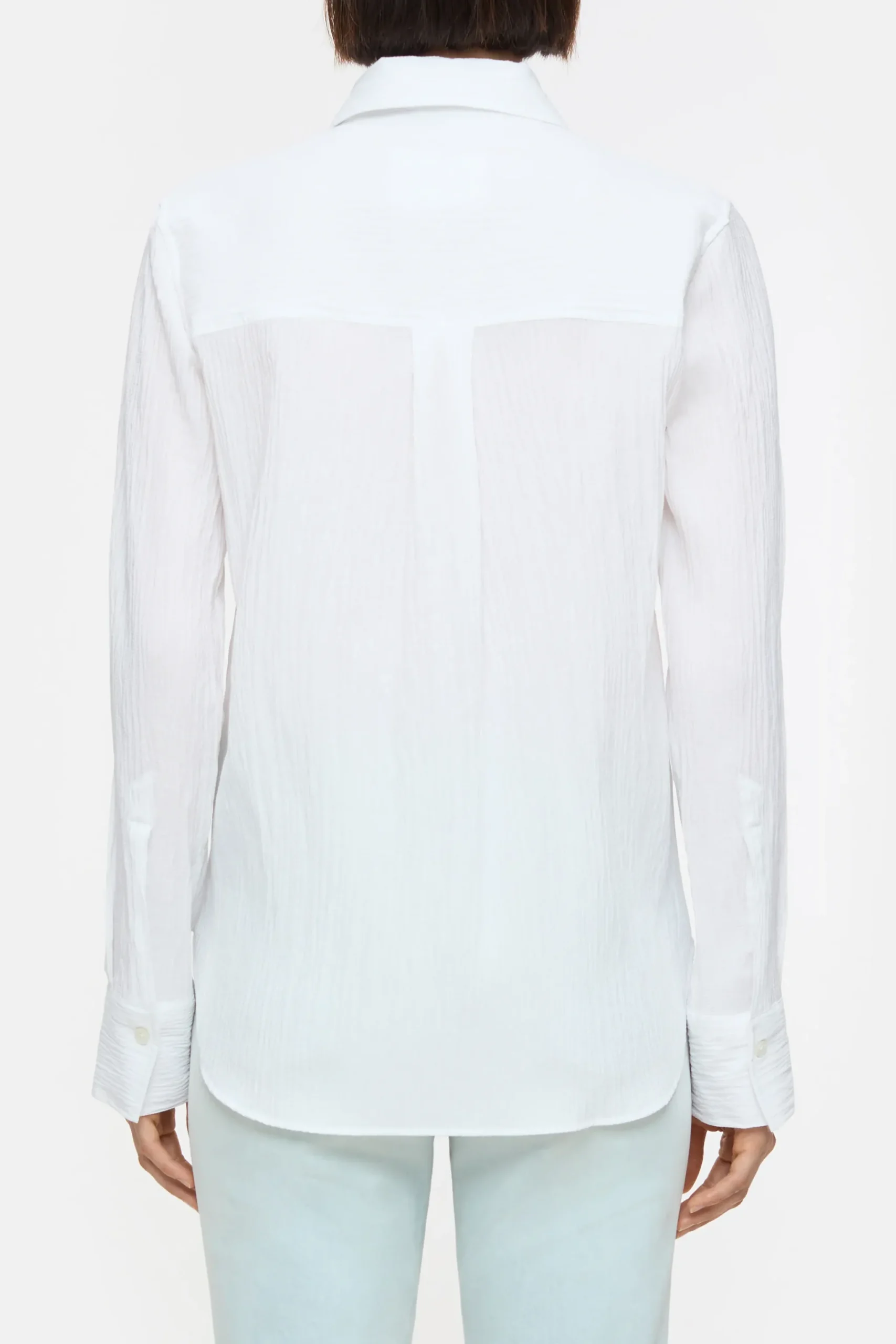 Closed Shirts & Blusen*Bluse aus strukturiertem Viskose-Mix Ivory