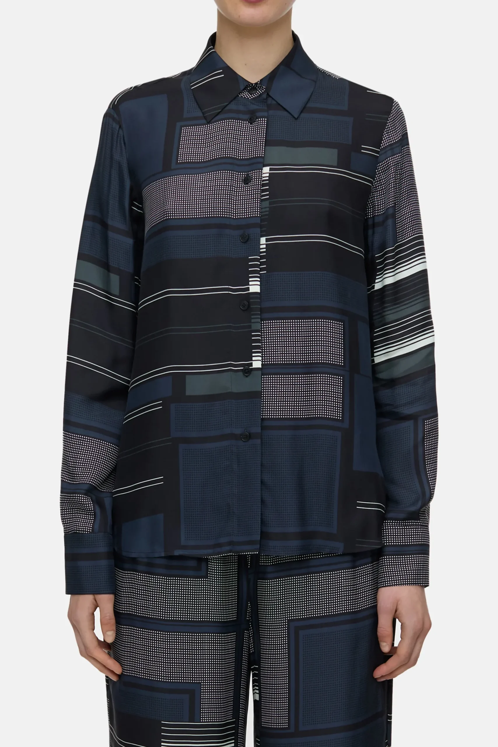 Closed Shirts & Blusen*Bluse mit Print Smokeyblue