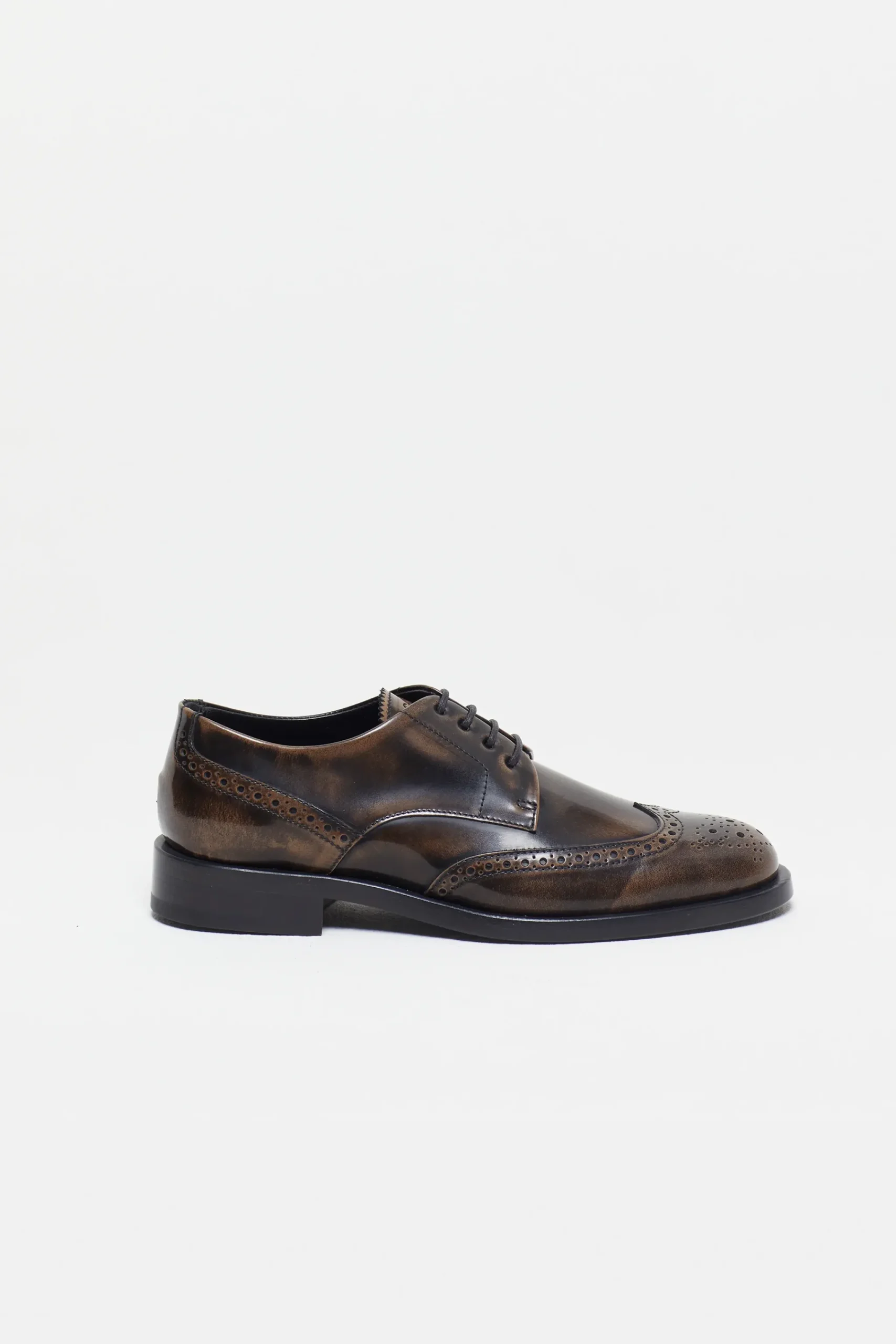 Closed Lederschuhe*Brogues Irishcoffee