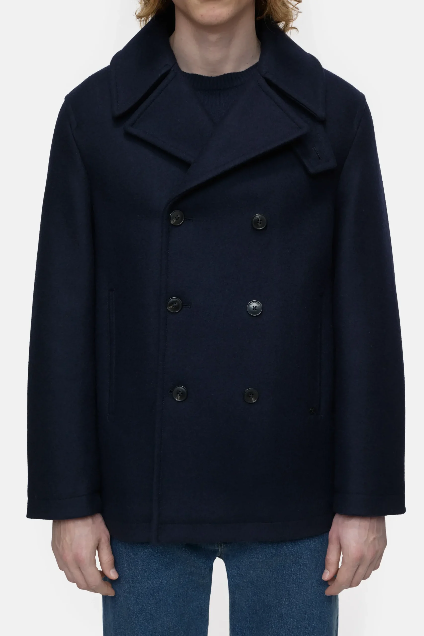 Closed Jacken & Mäntel*Cabanjacke aus Woll-Mix Darknight