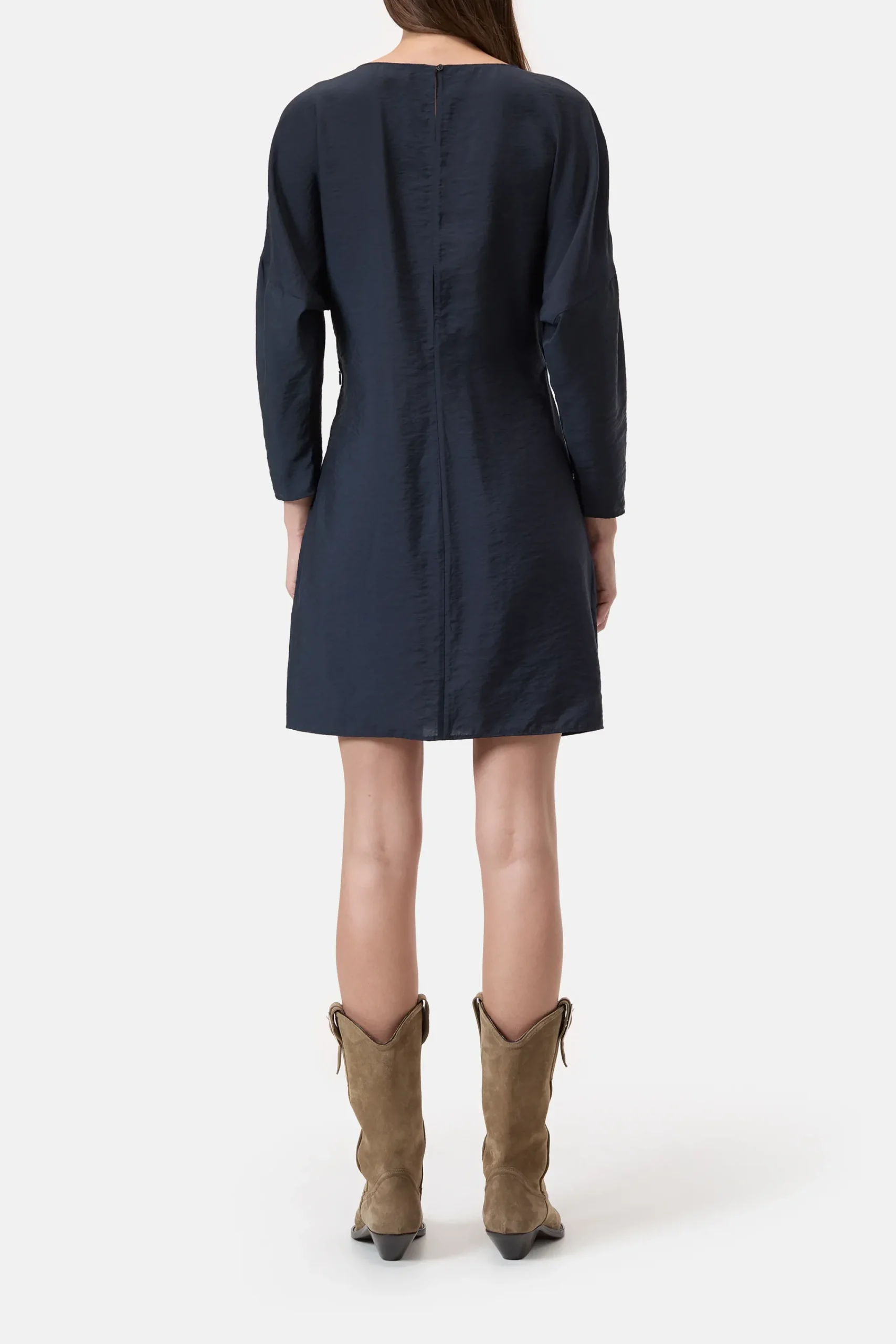 Closed Kleider*Drapiertes Kleid Black