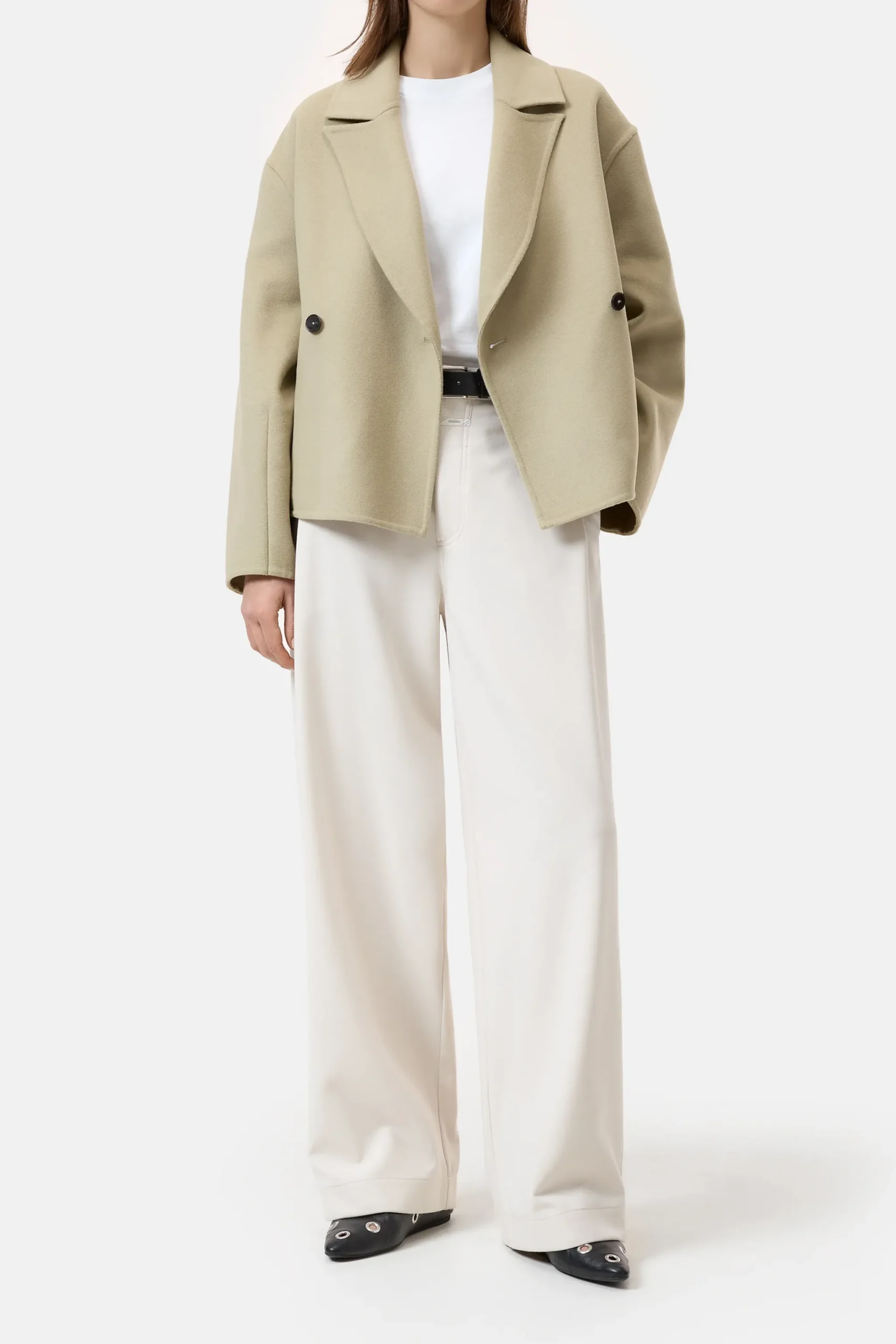 Closed Jacken & Mäntel*Duffle-Jacke aus Doubleface Warmsand