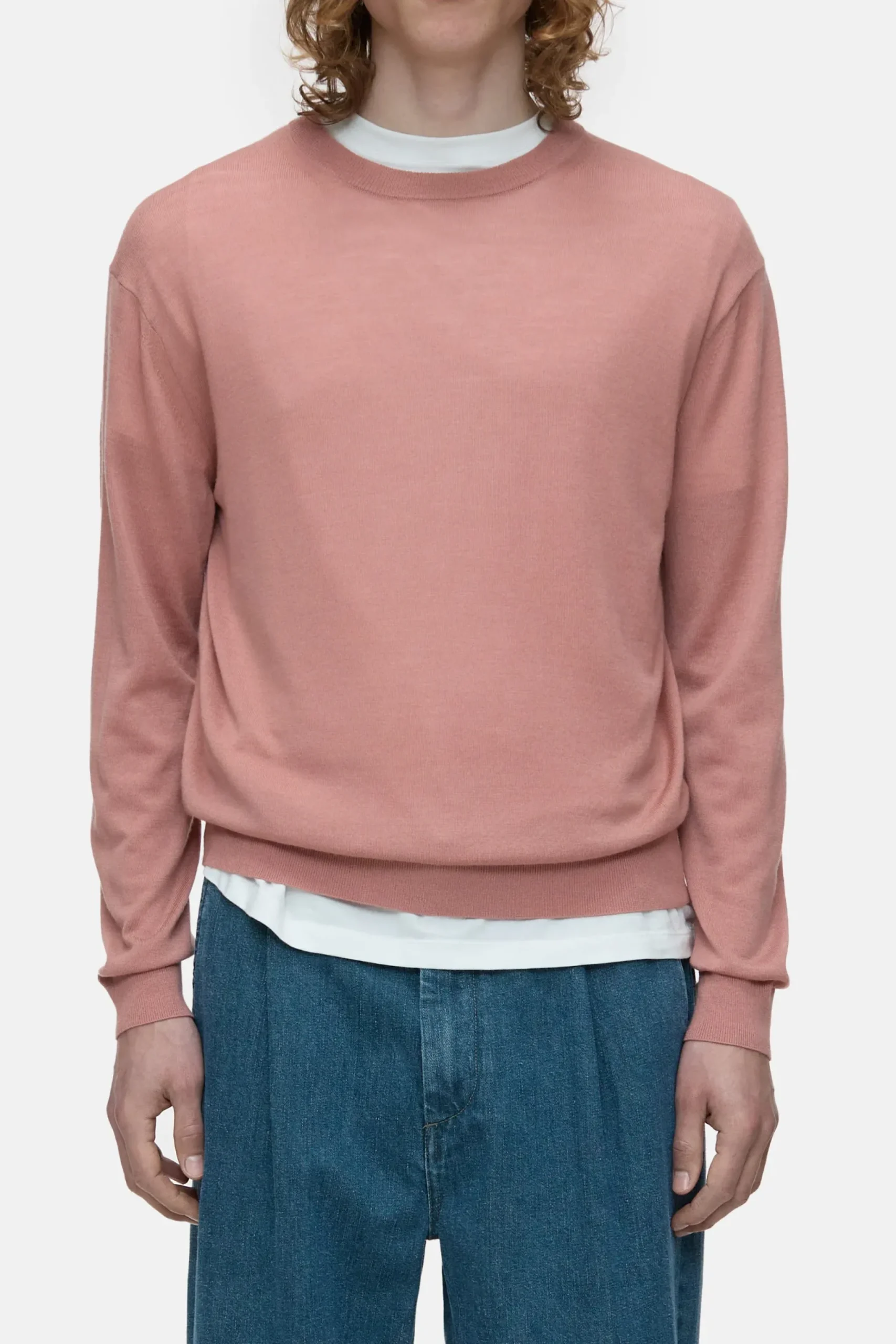 Closed Strick*Feinstrickpulllover aus Woll-Mix Redclay