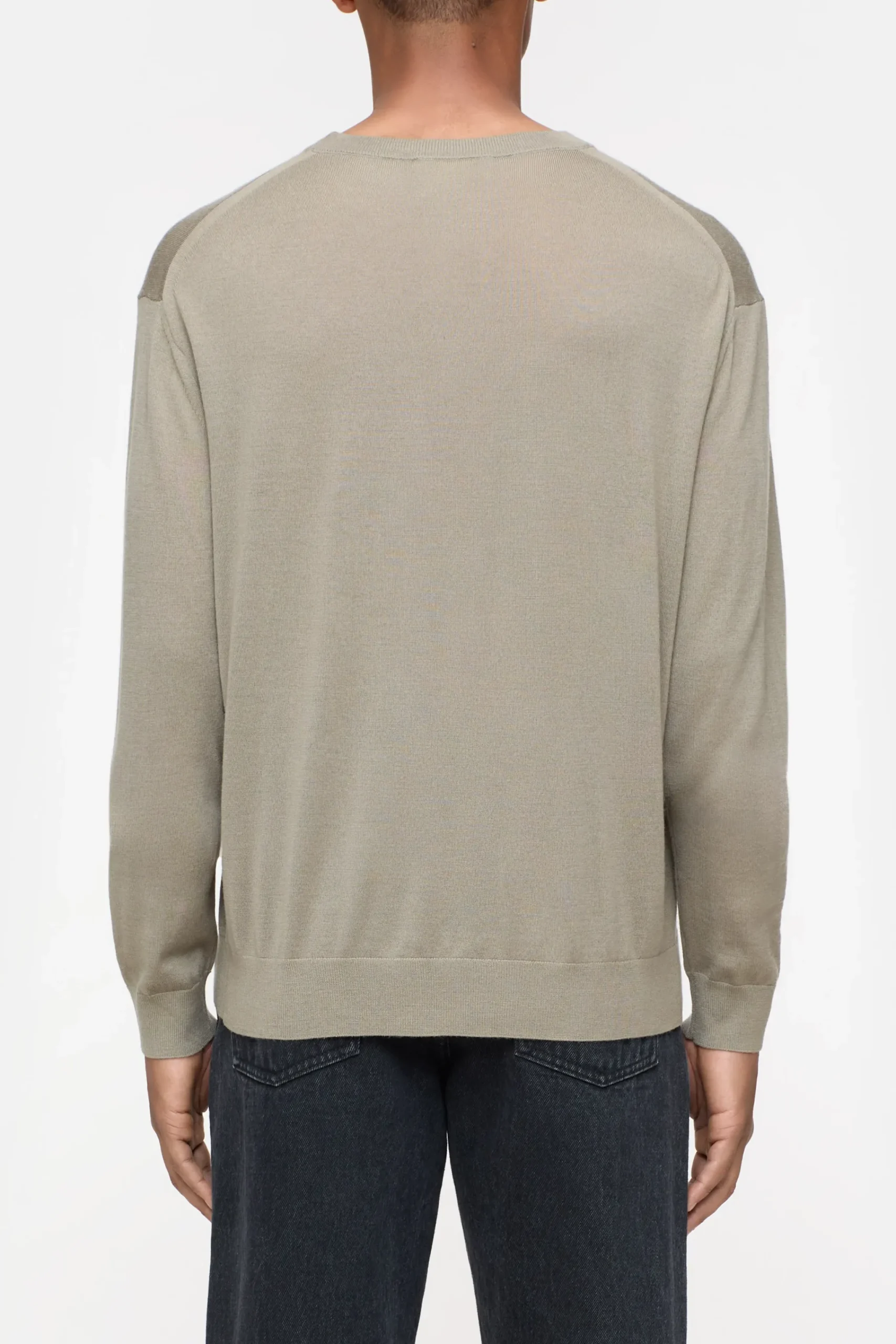 Closed Strick*Feinstrickpulllover aus Woll-Mix Naturallinen