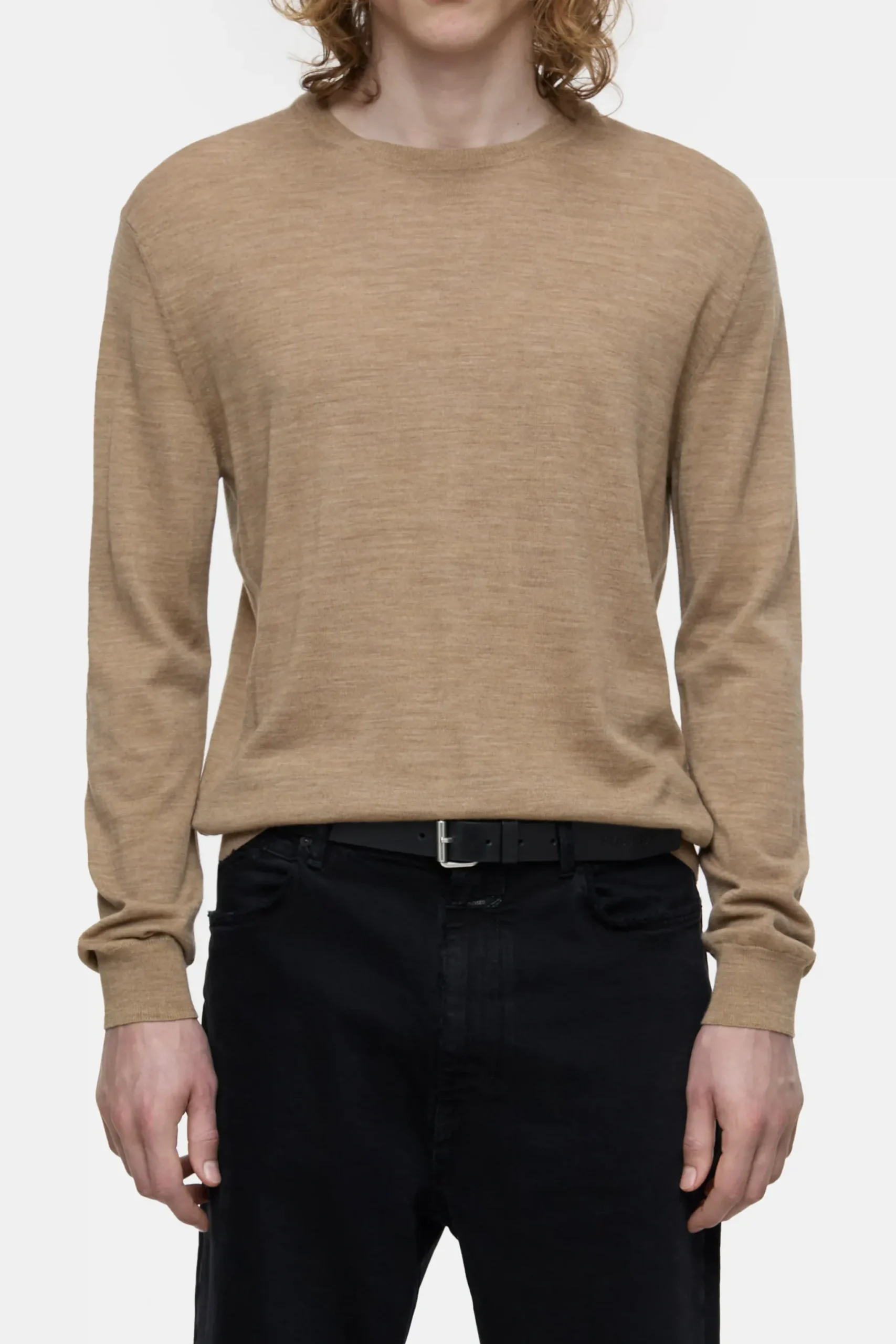 Closed Strick*Feinstrickpullover aus Bio-Wolle Cashewcream