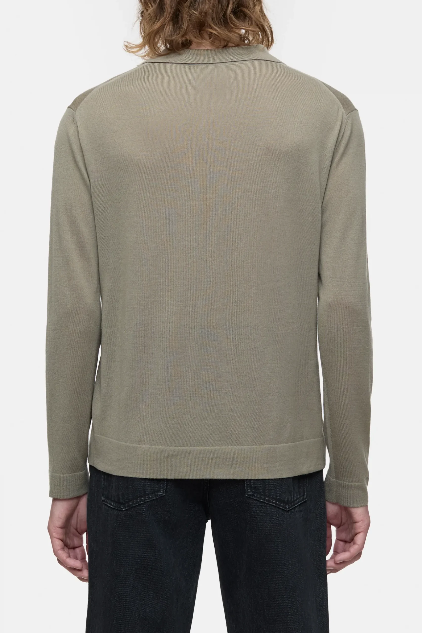 Closed Strick*Feinstrickpullover aus Woll-Mix Naturallinen