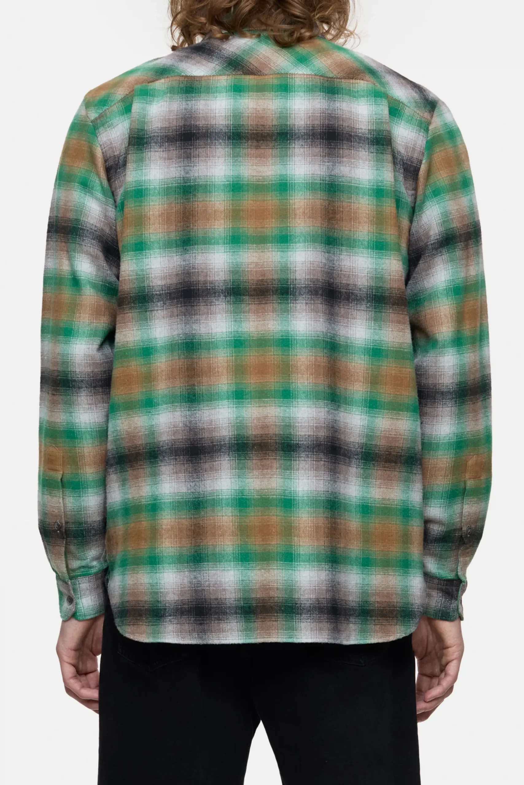 Closed Hemden*Flanell-Hemd Eucalyptus