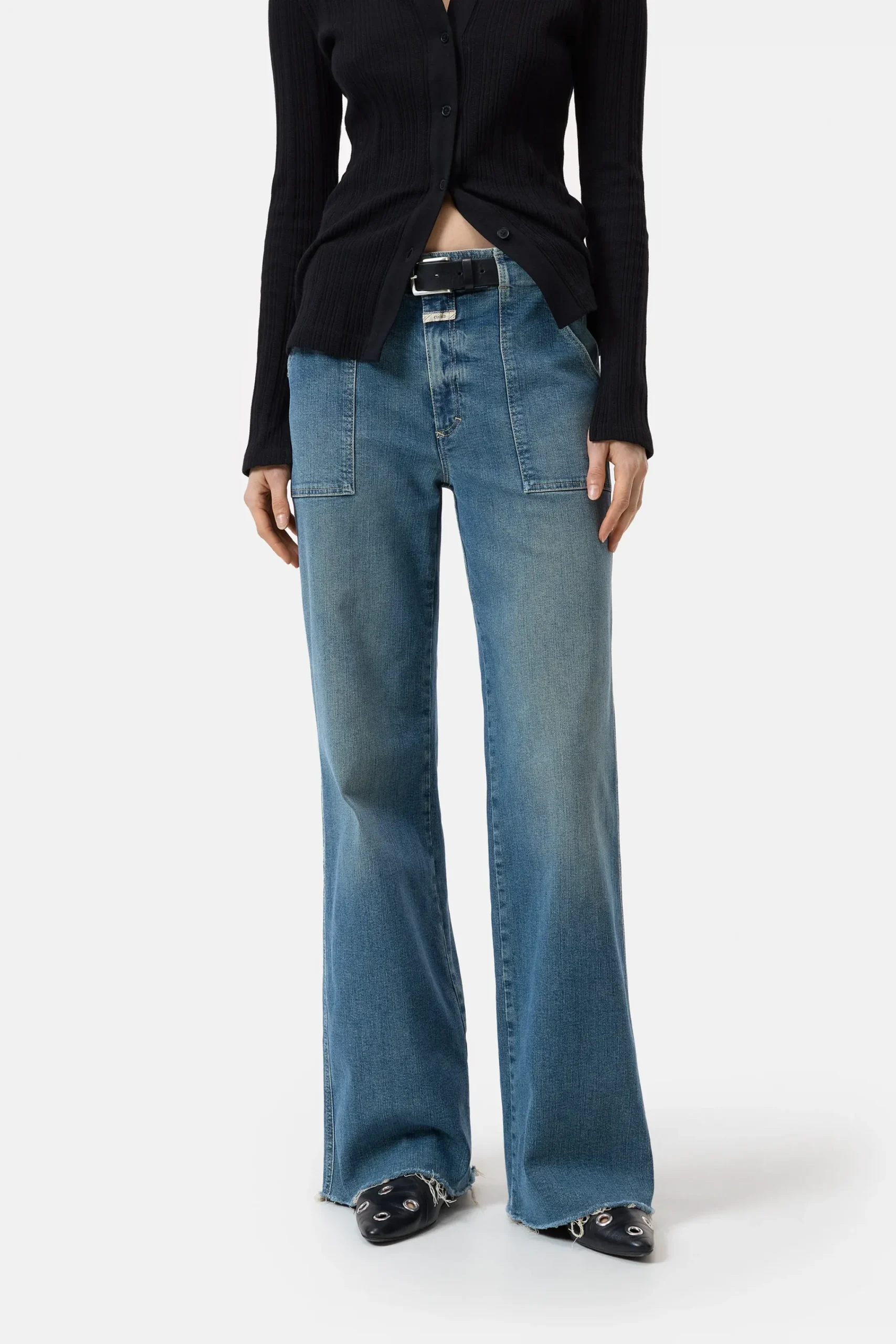 Closed Jeans | Skinny Fit*Flared Jeans - Style Name Aria Midblue