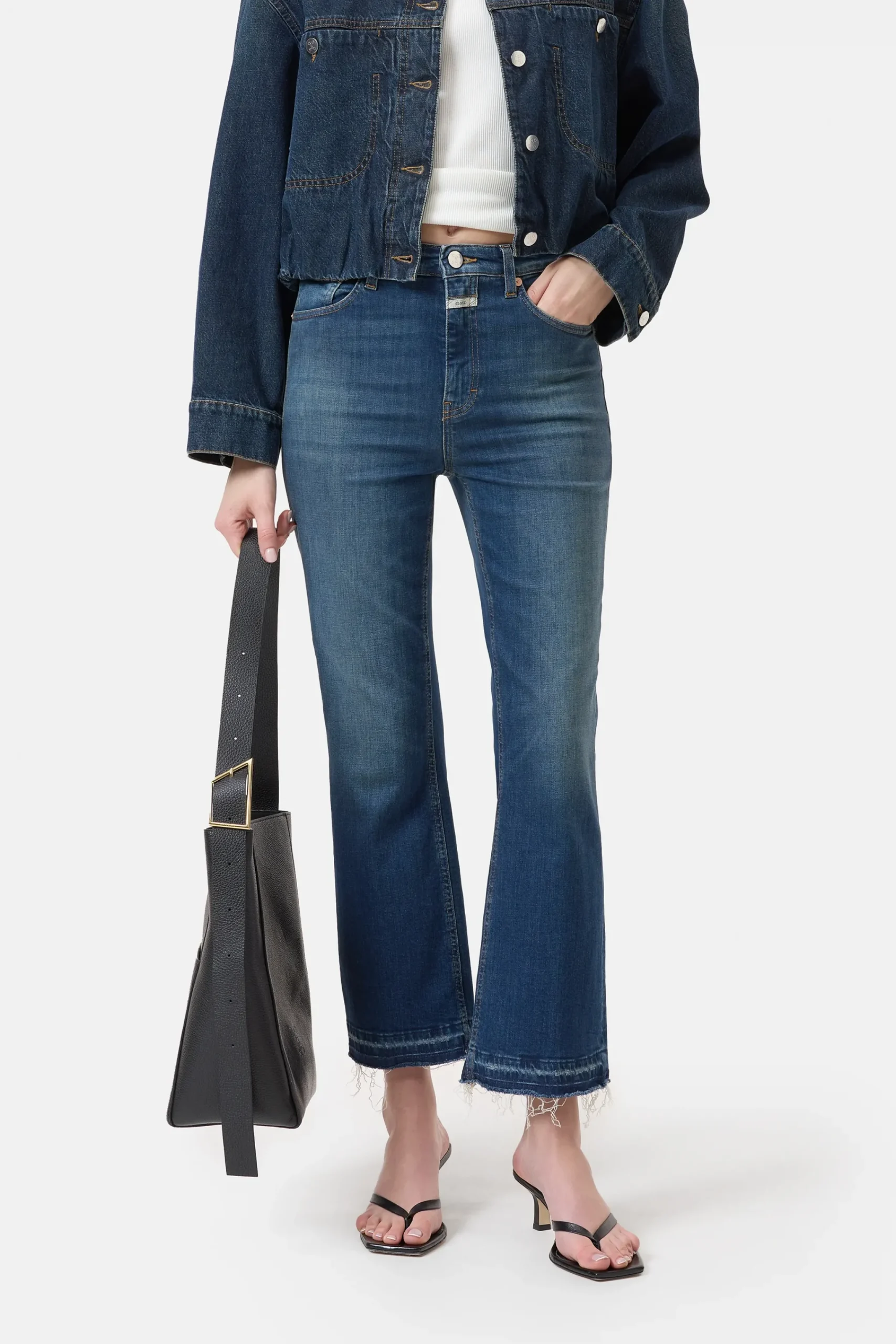Closed Jeans | Skinny Fit*Flared Jeans - Style Name Hi-Sun Darkblue