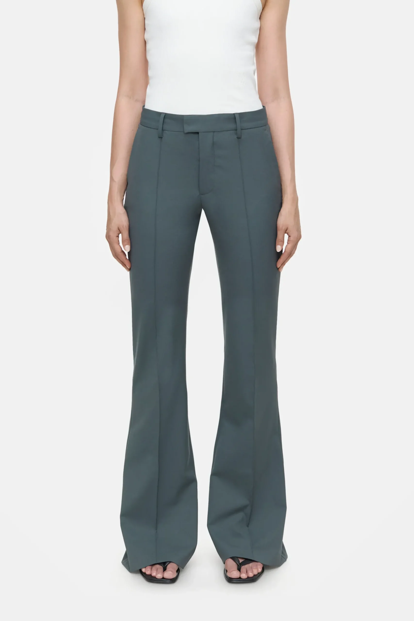 Closed Hosen*Flared Pants - Style Name Denair Pinigreen