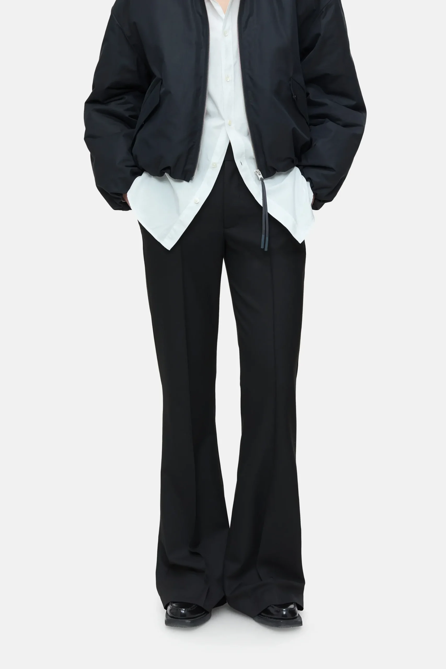 Closed Hosen*Flared Pants - Style Name Denair Black