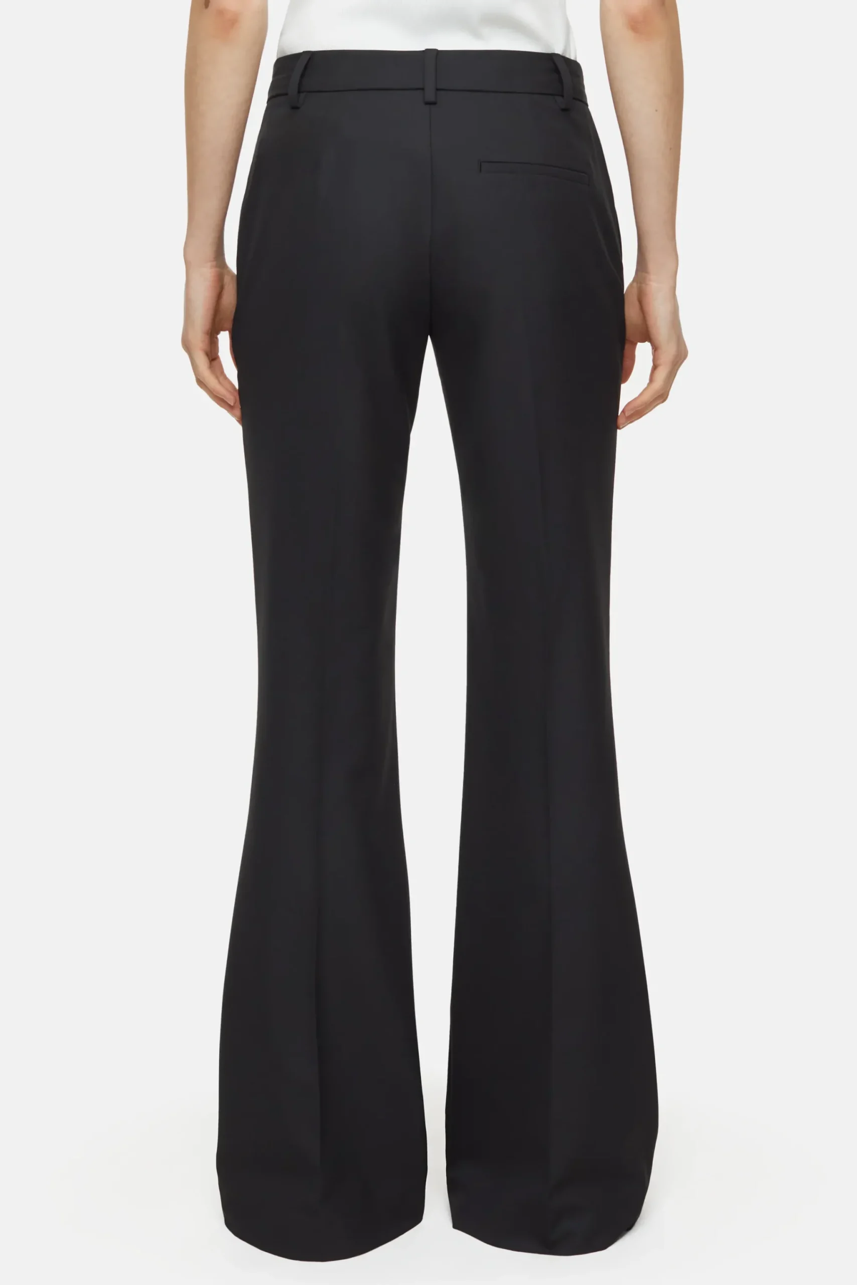Closed Hosen*Flared Pants - Style Name Denair Black
