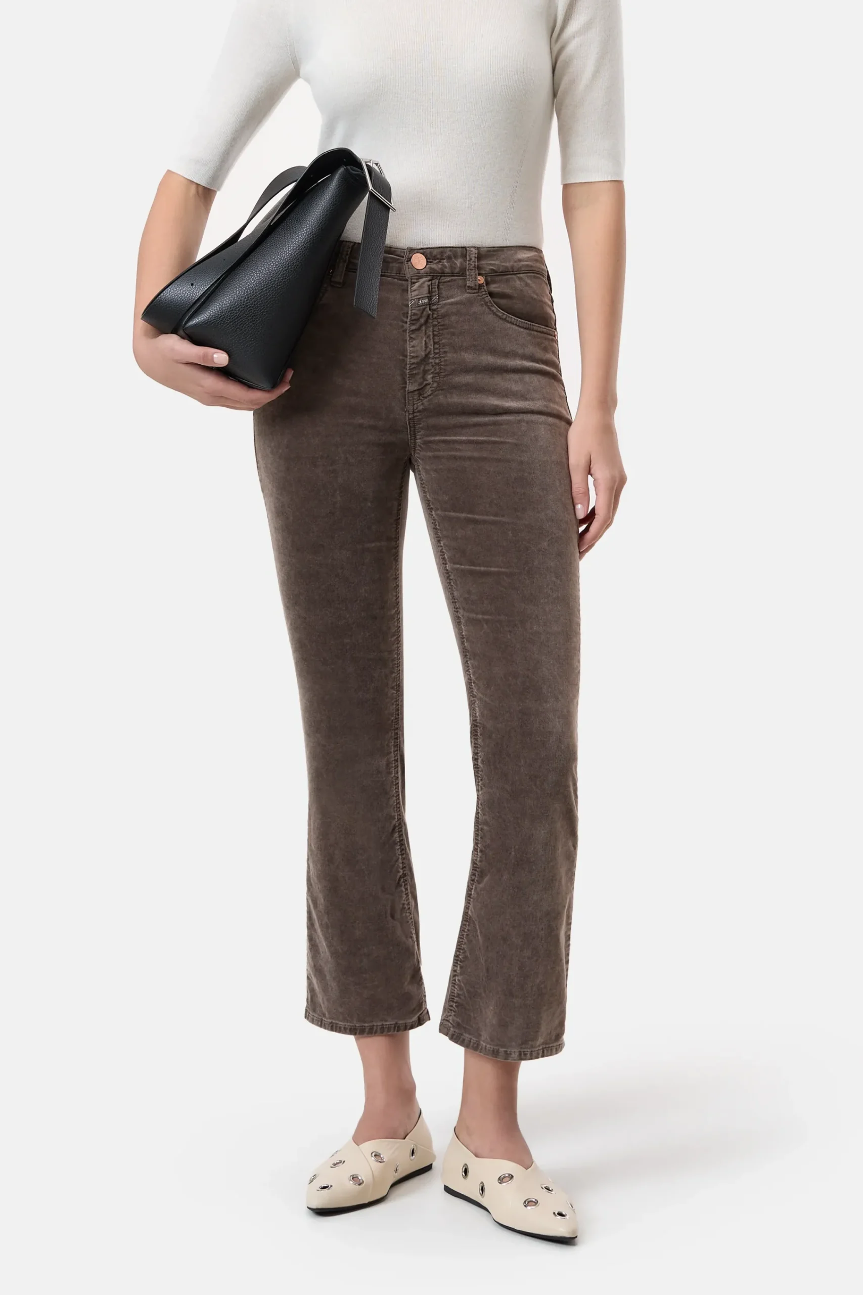 Closed Hosen*Flared Pants - Style Name Hi-Sun mocha