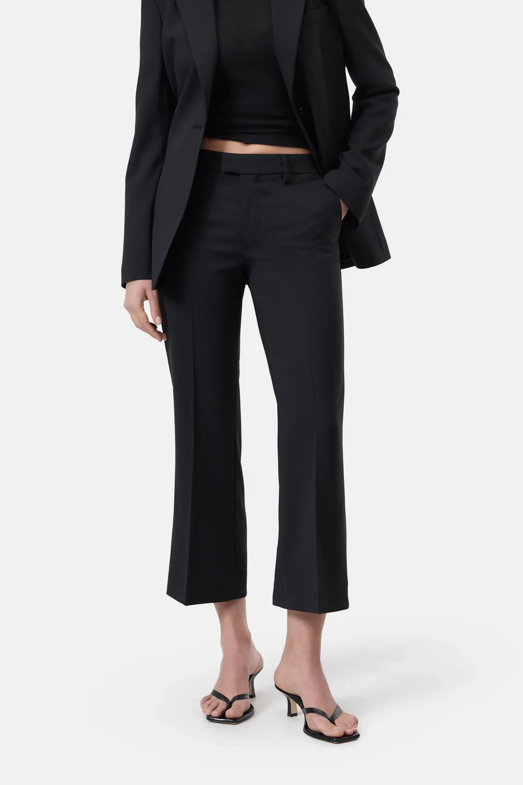 Closed Hosen*Flared Pants - Style Name Wharton Black