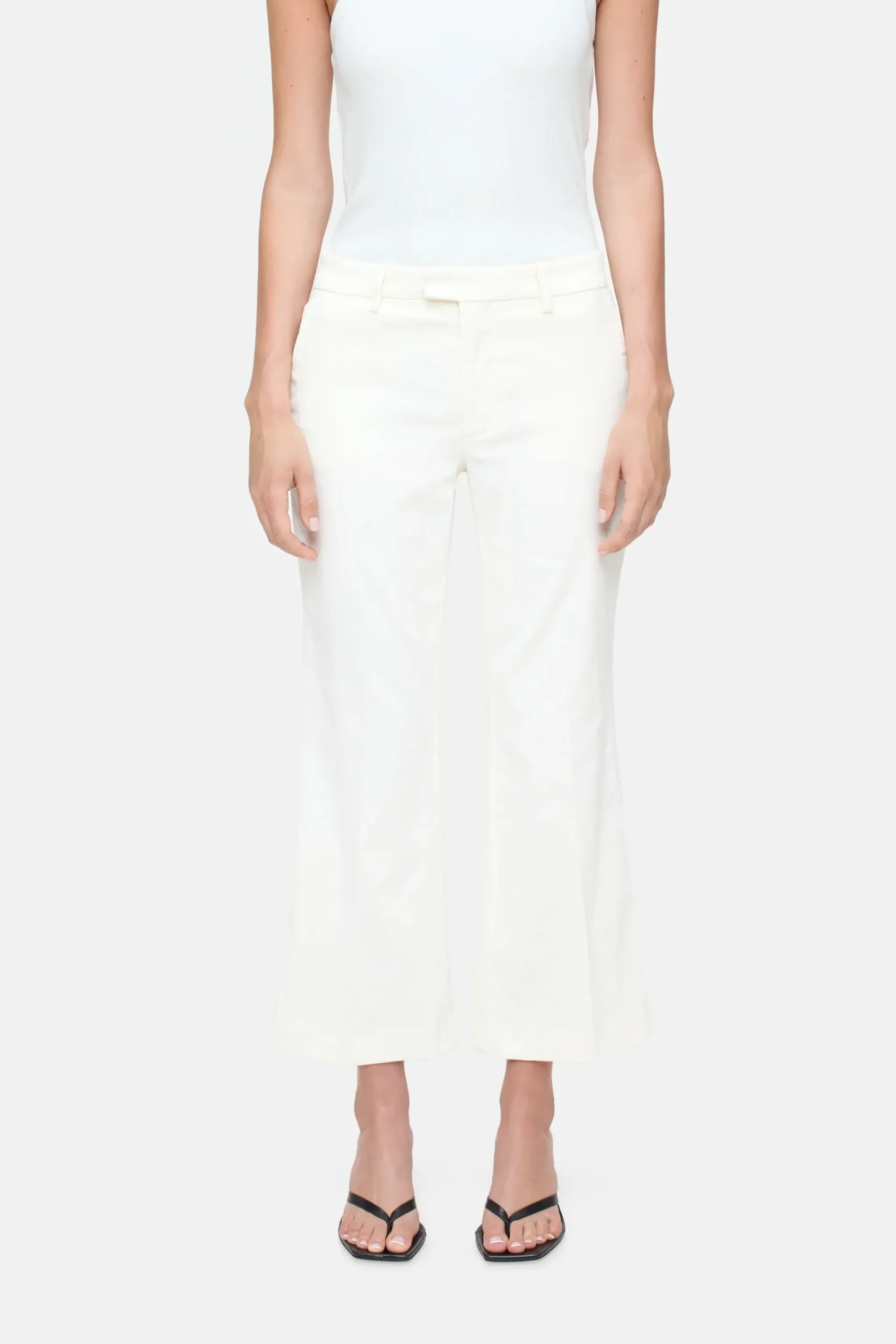 Closed Hosen*Flared Pants - Style Name Wharton Ivory