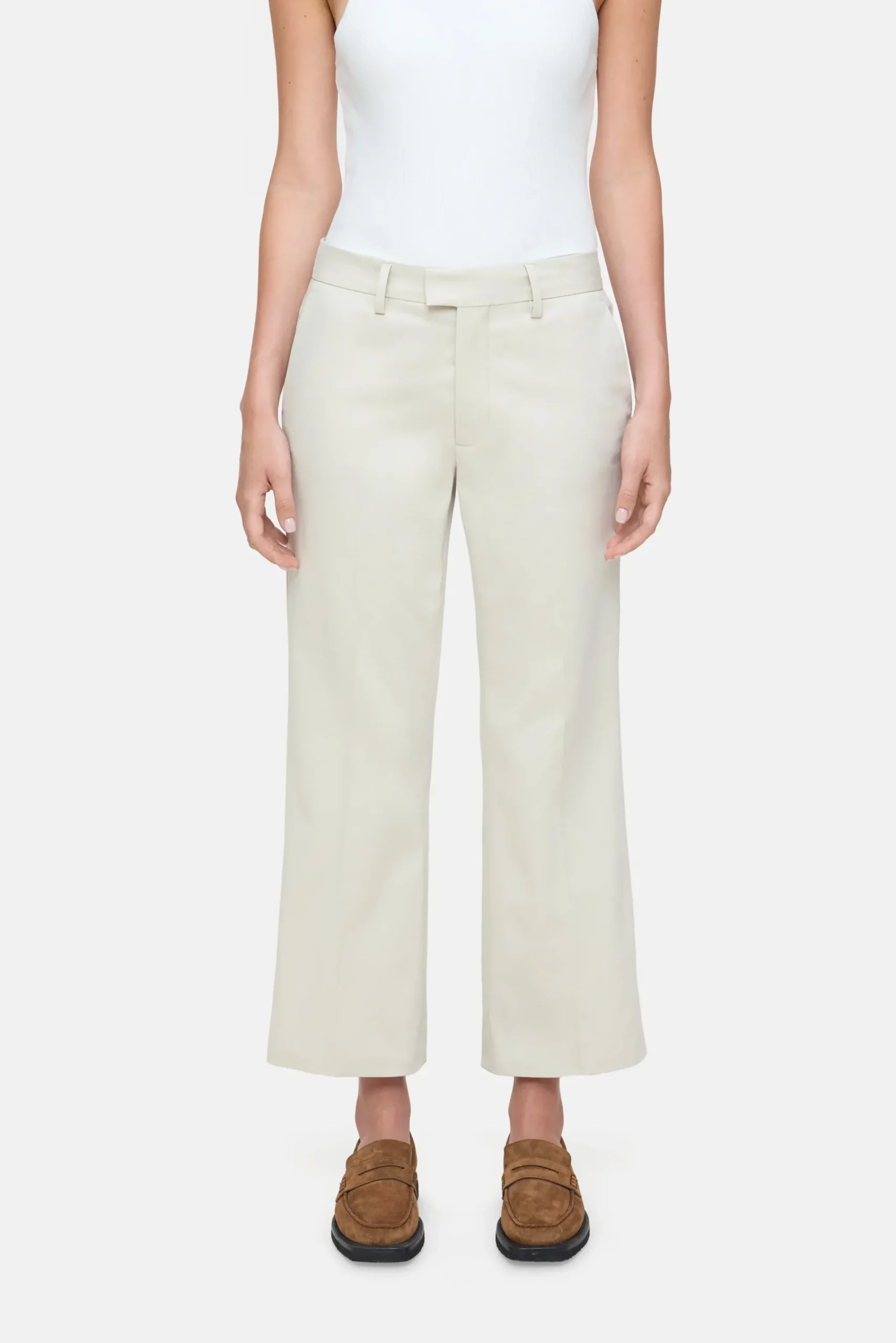 Closed Hosen*Flared Pants - Style Name Wharton Sabbiabeige