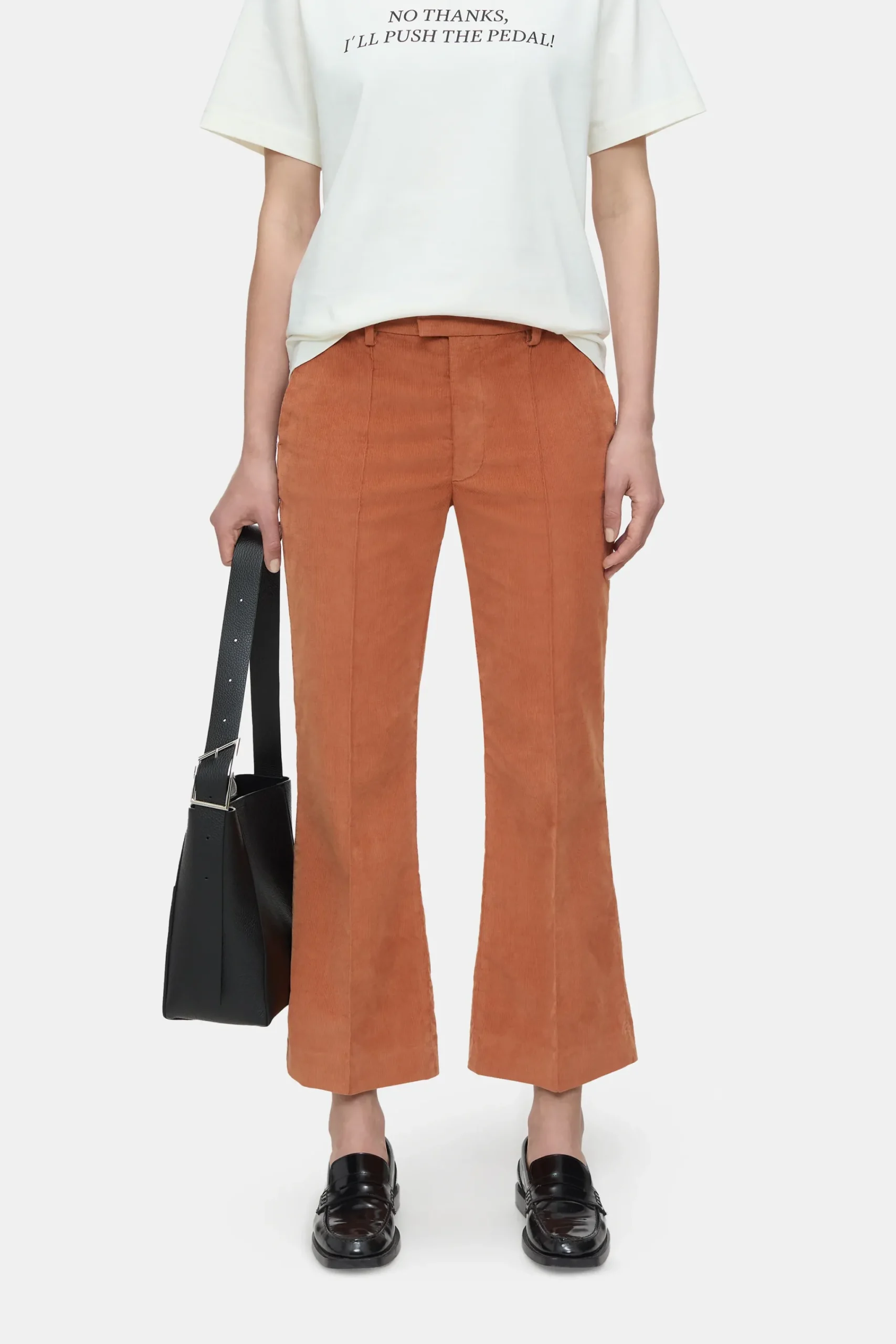 Closed Hosen*Flared Pants - Style Name Wharton Ferrobrown