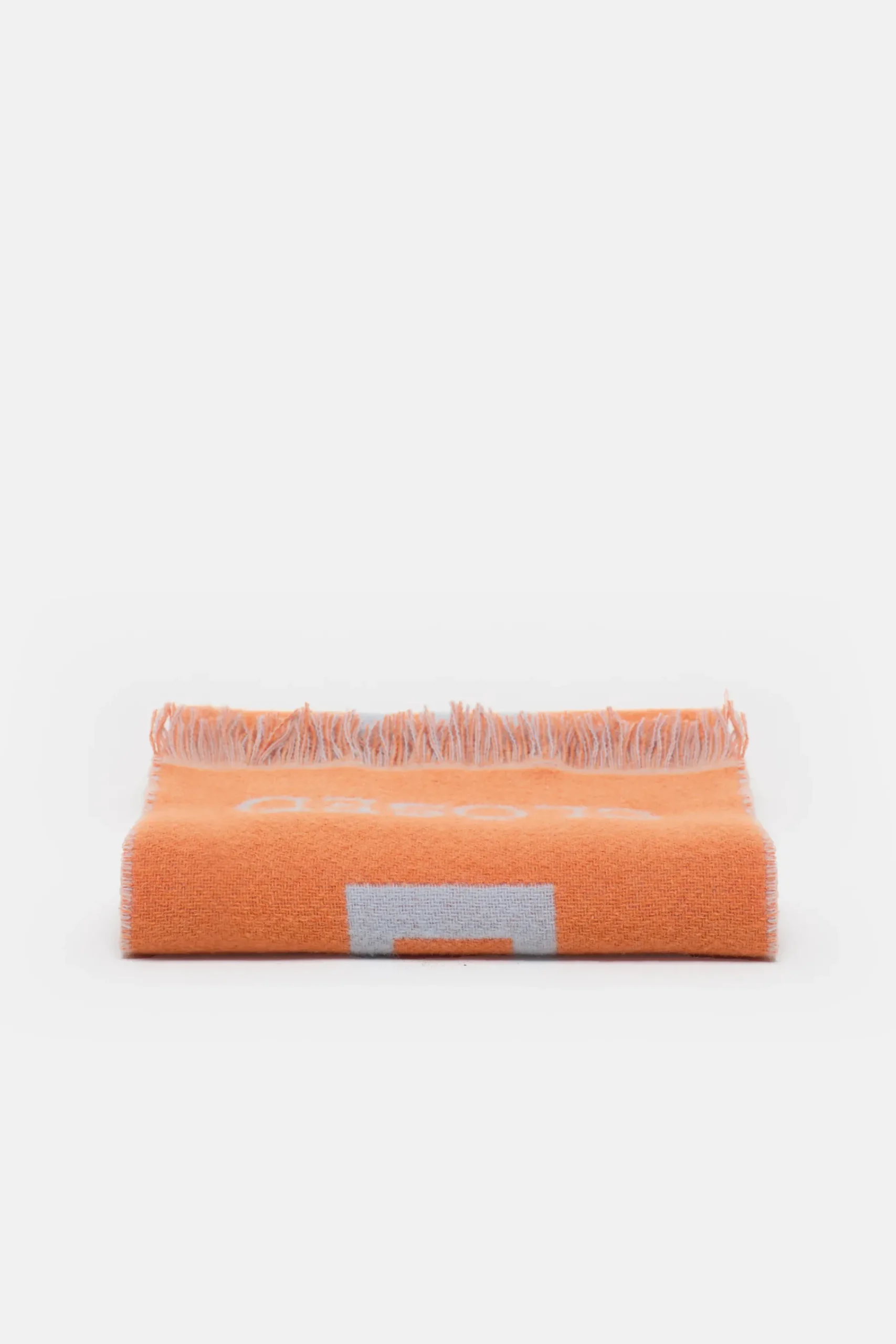 Closed Schals & Mützen*Fransenschal aus Woll-Mix Pumpkinorange