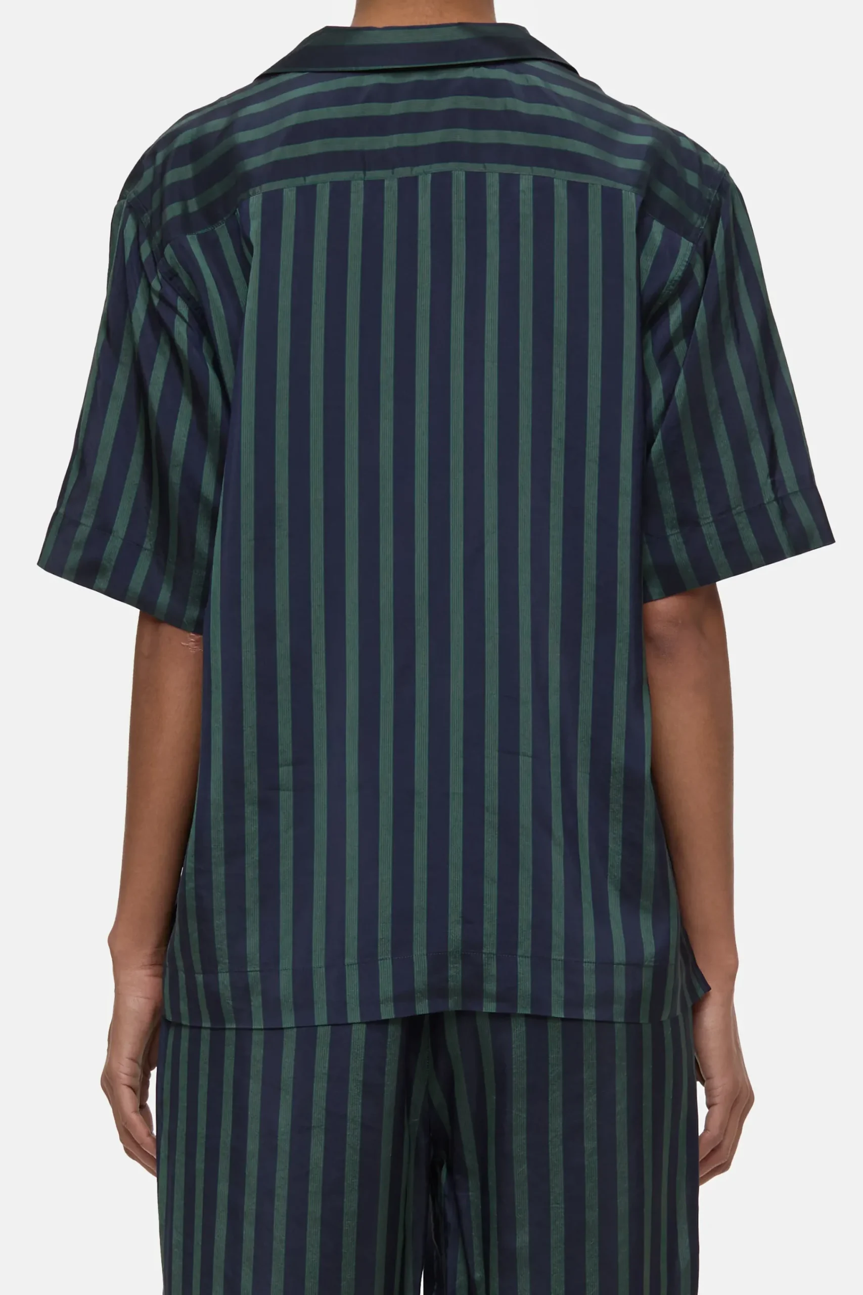 Closed Shirts & Blusen*Gestreifte Hemdbluse Spaceblue