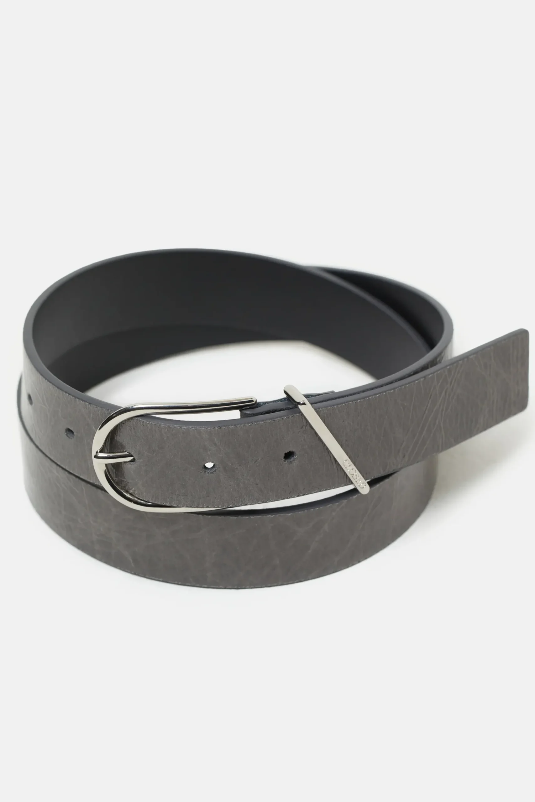 Closed Gürtel*Gürtel aus Leder Heritagegrey