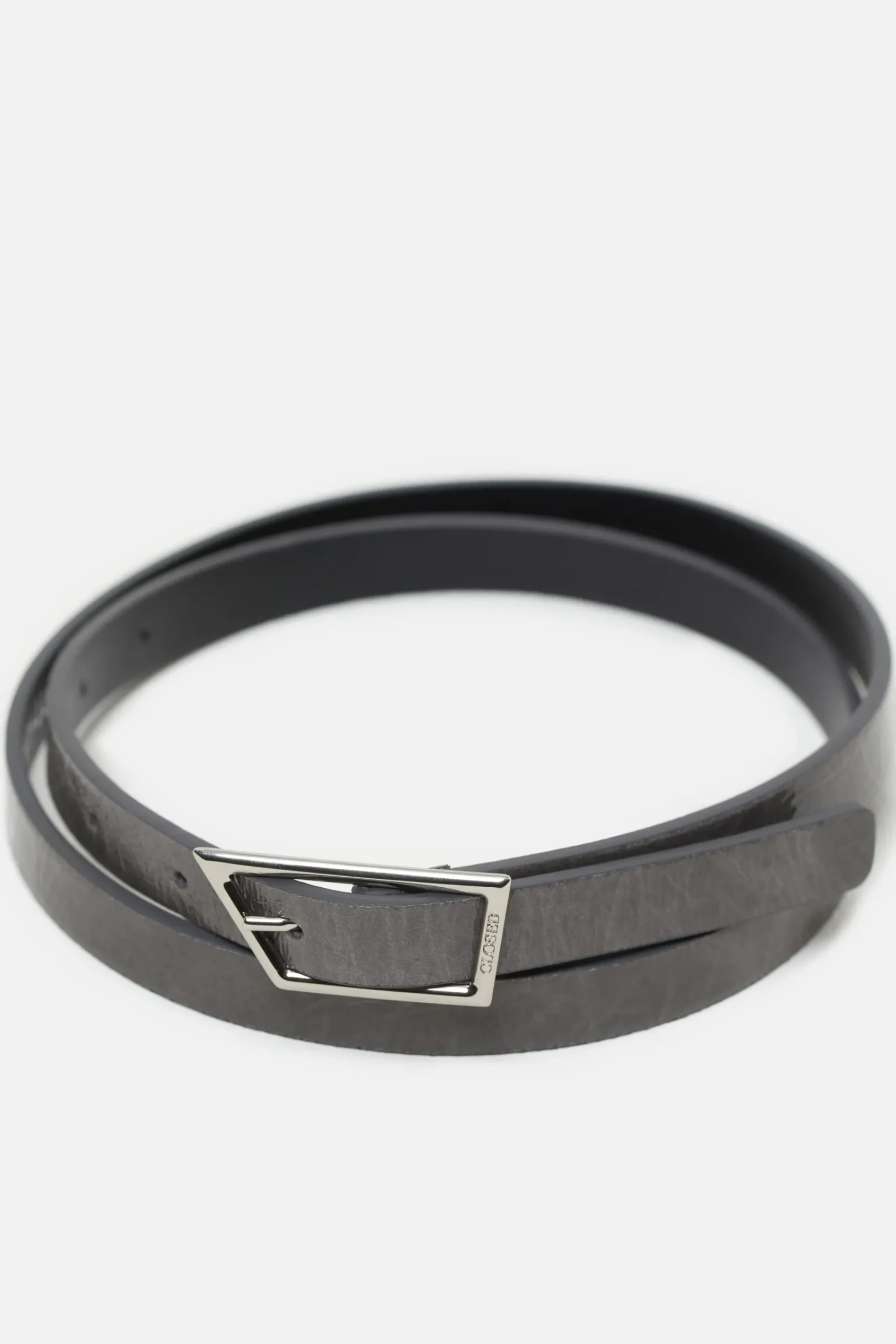 Closed Gürtel*Gürtel aus Leder Heritagegrey