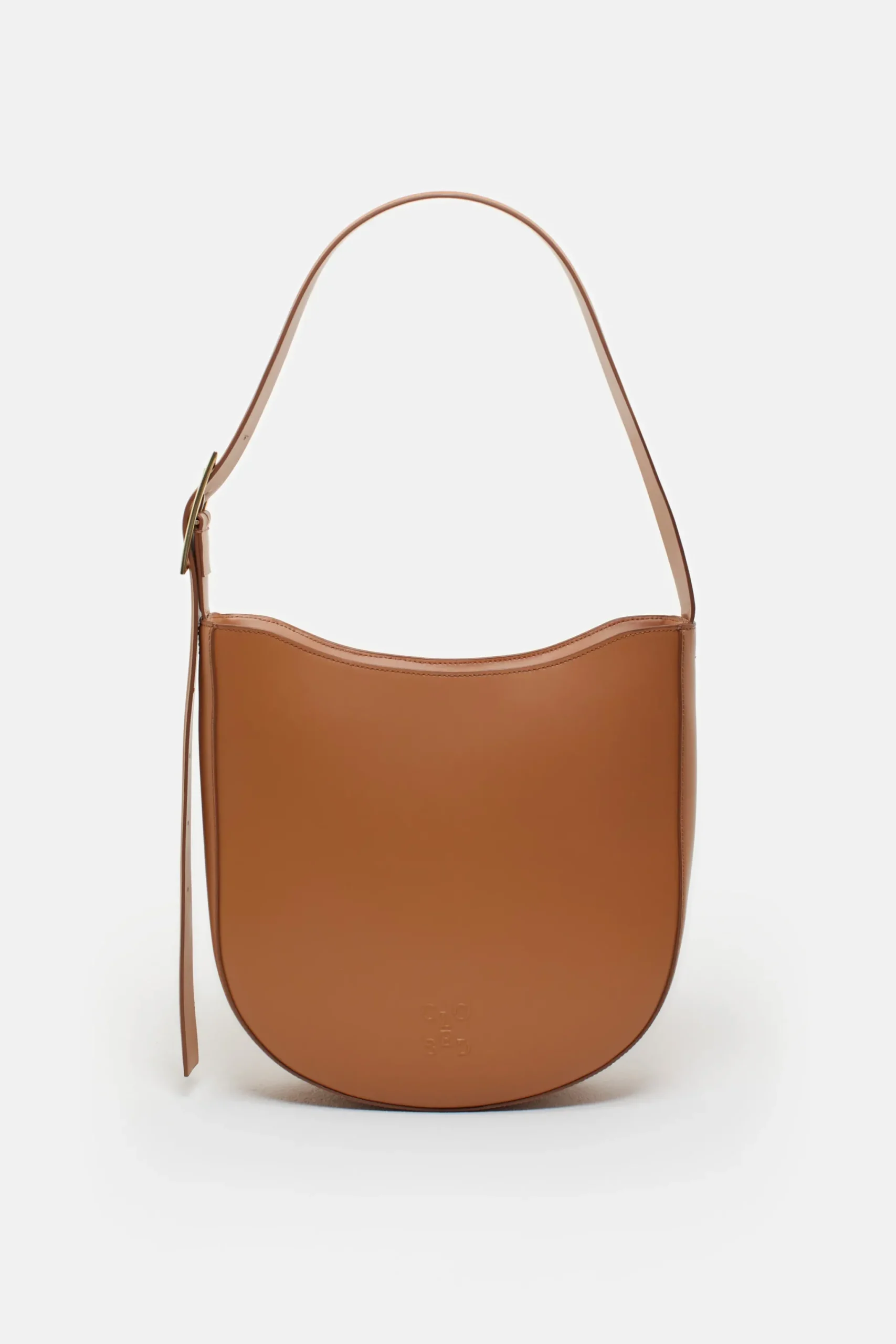 Closed Taschen*Half Round Bag Medium Biscottibrown