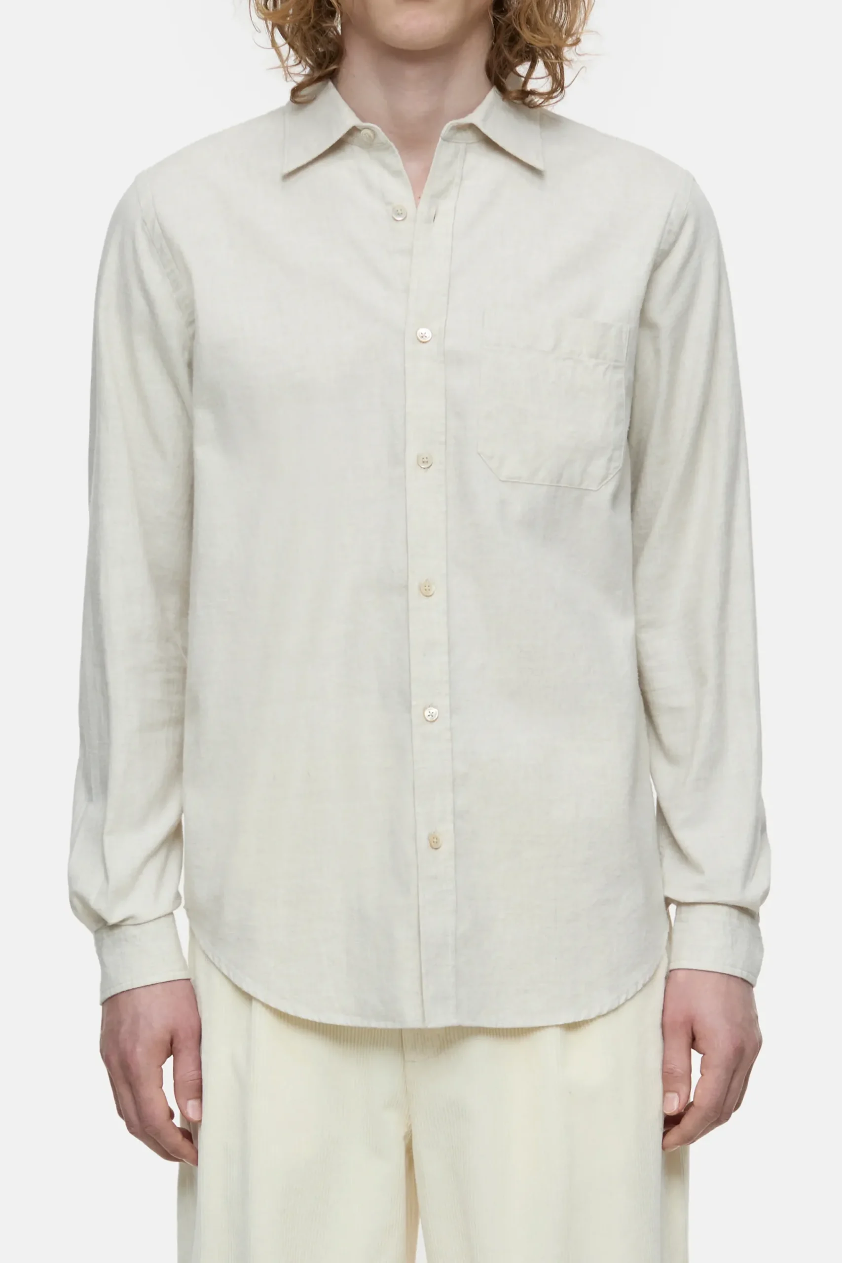 Closed Hemden*Hemd aus Baumwolle Ivory