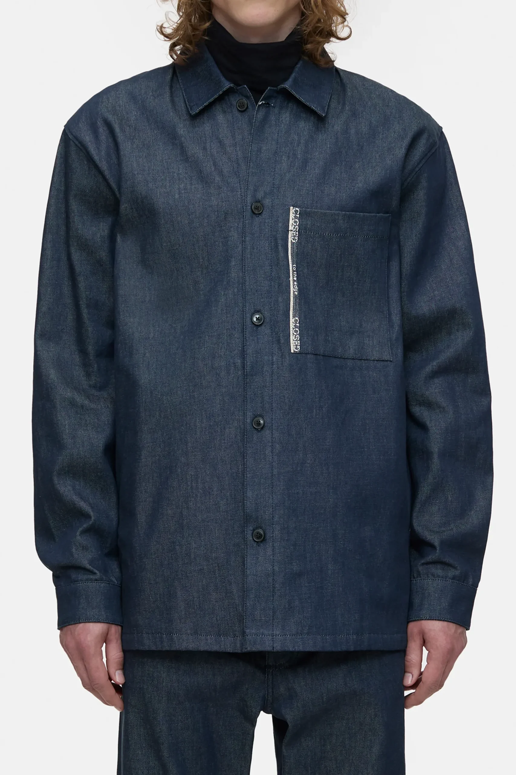 Closed Hemden*Hemd aus Selvedge-Denim Darkblue