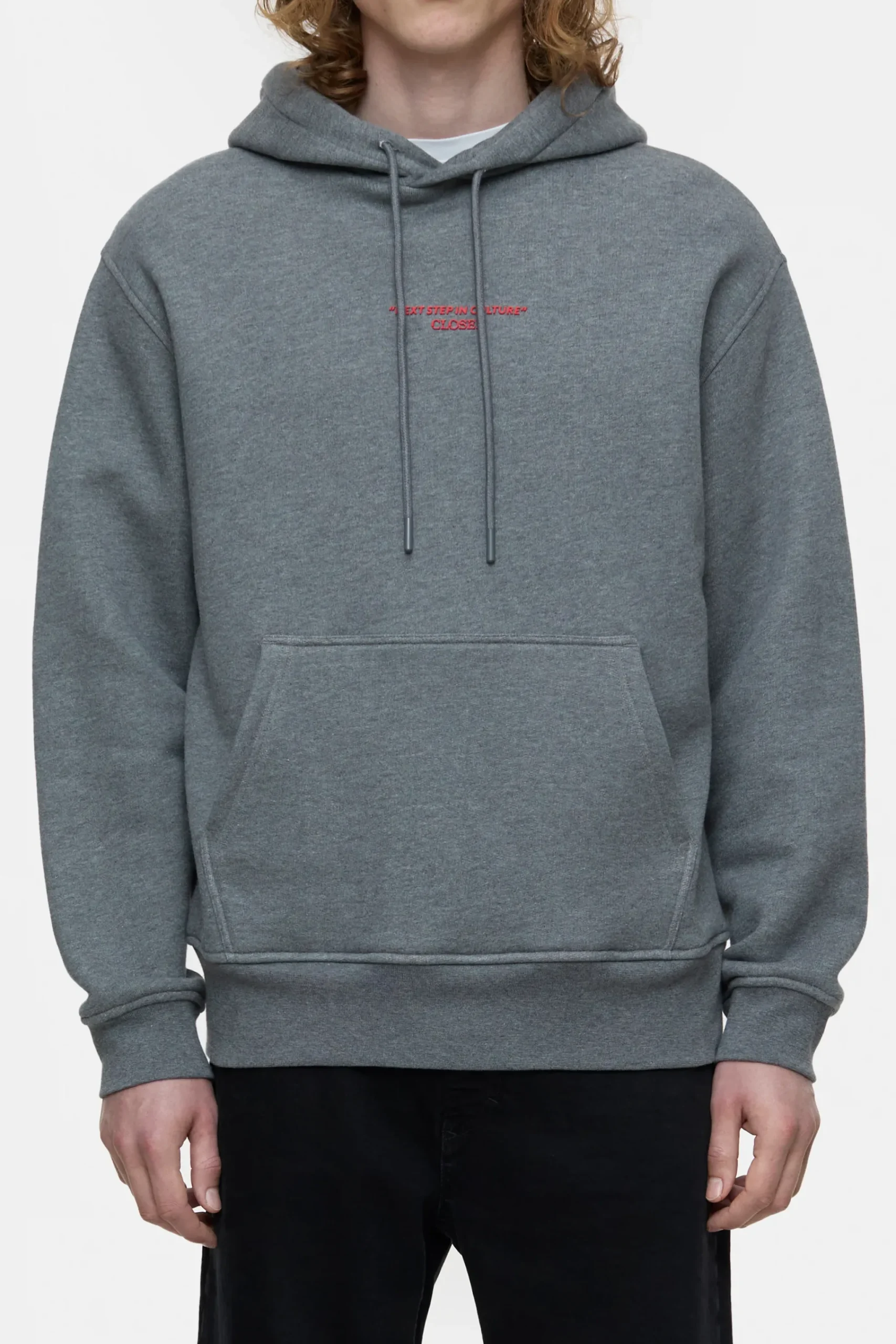 Closed Sweatshirts*Hoodie aus Bio-Baumwolle Darkgreymelange