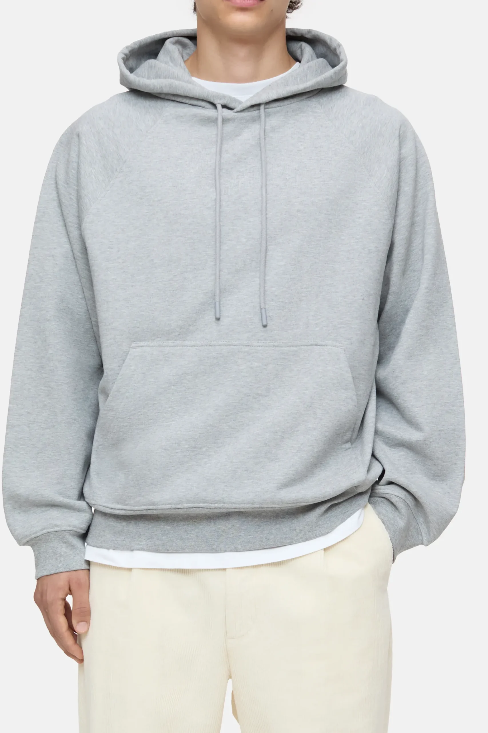 Closed Sweatshirts*Hoodie aus Bio-Baumwolle Lightgreymelange