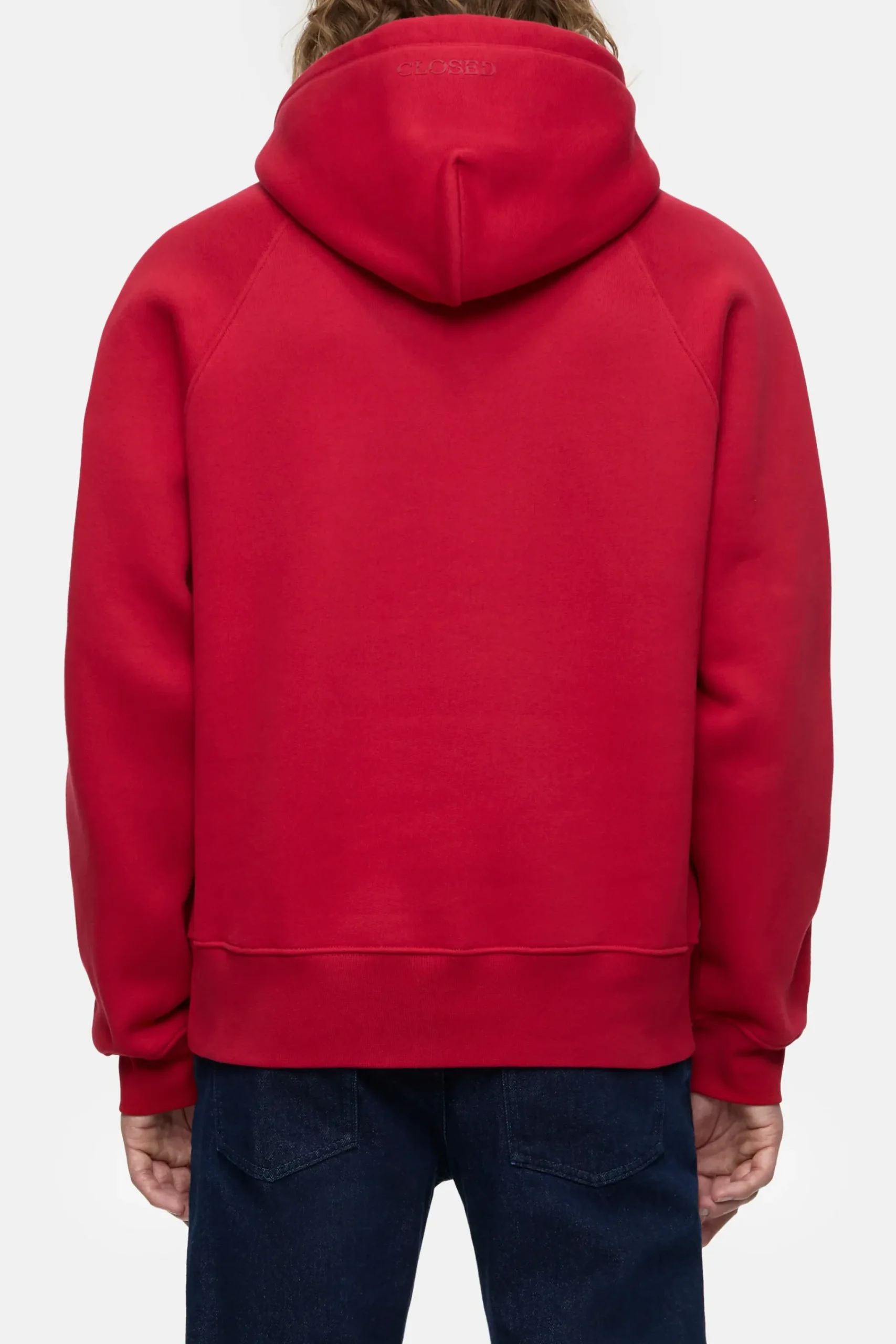 Closed Sweatshirts*Hoodie aus Bio-Baumwolle Chilipepperred