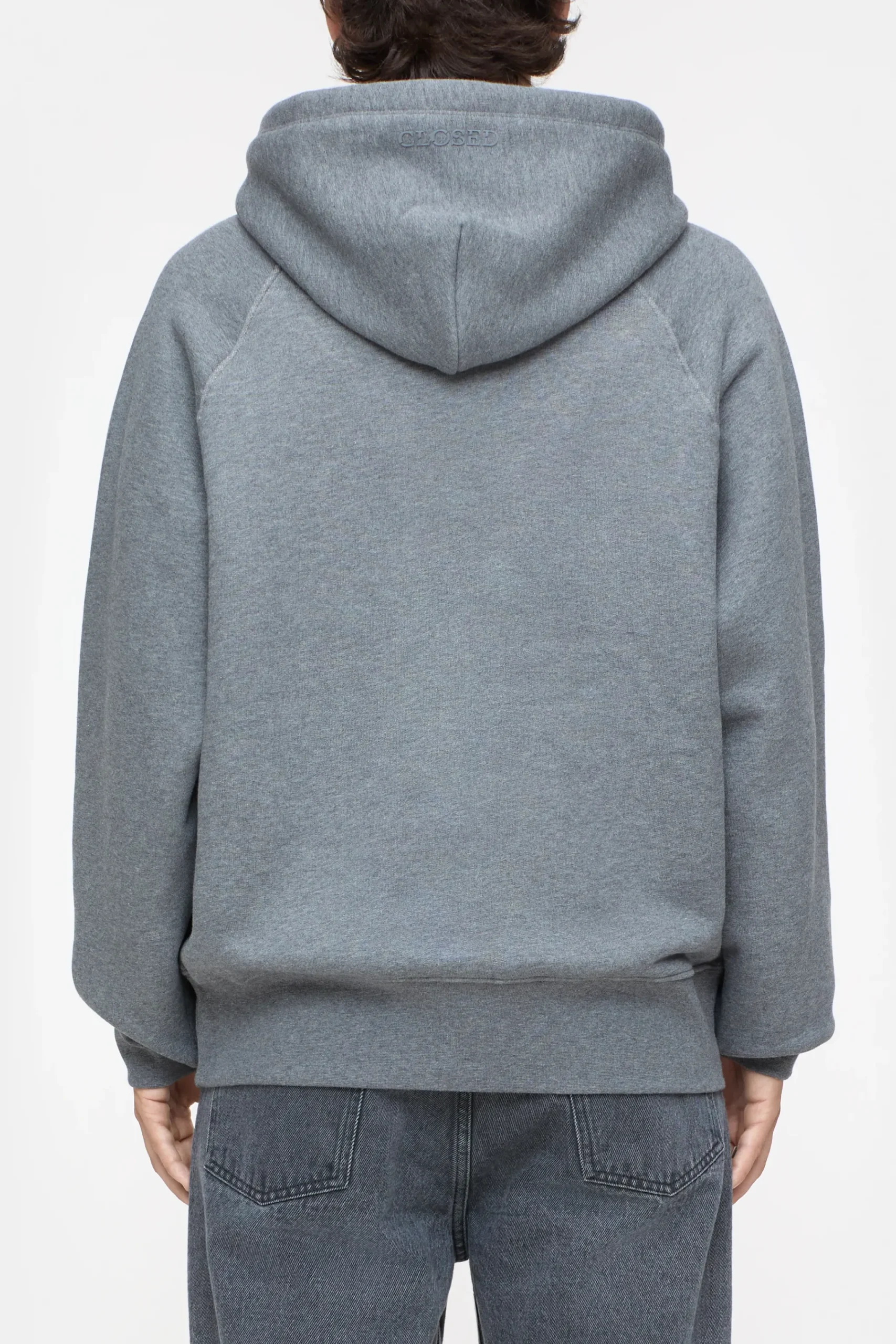 Closed Sweatshirts*Hoodie aus Bio-Baumwolle Darkgreymelange