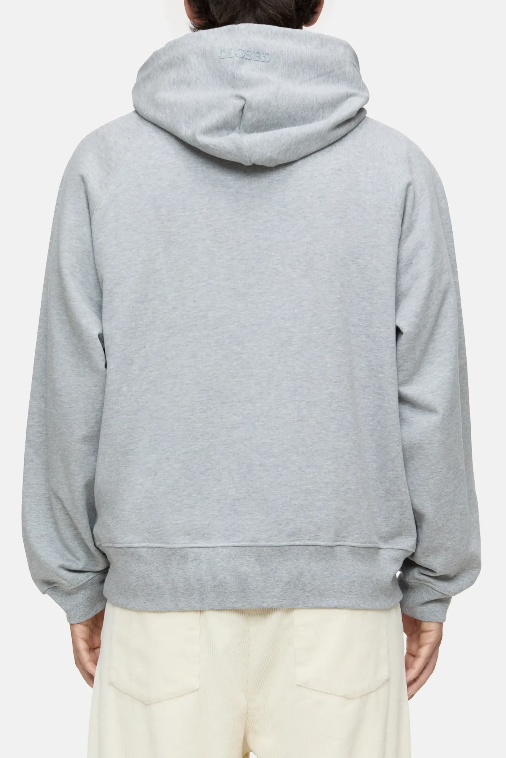 Closed Sweatshirts*Hoodie aus Bio-Baumwolle Lightgreymelange