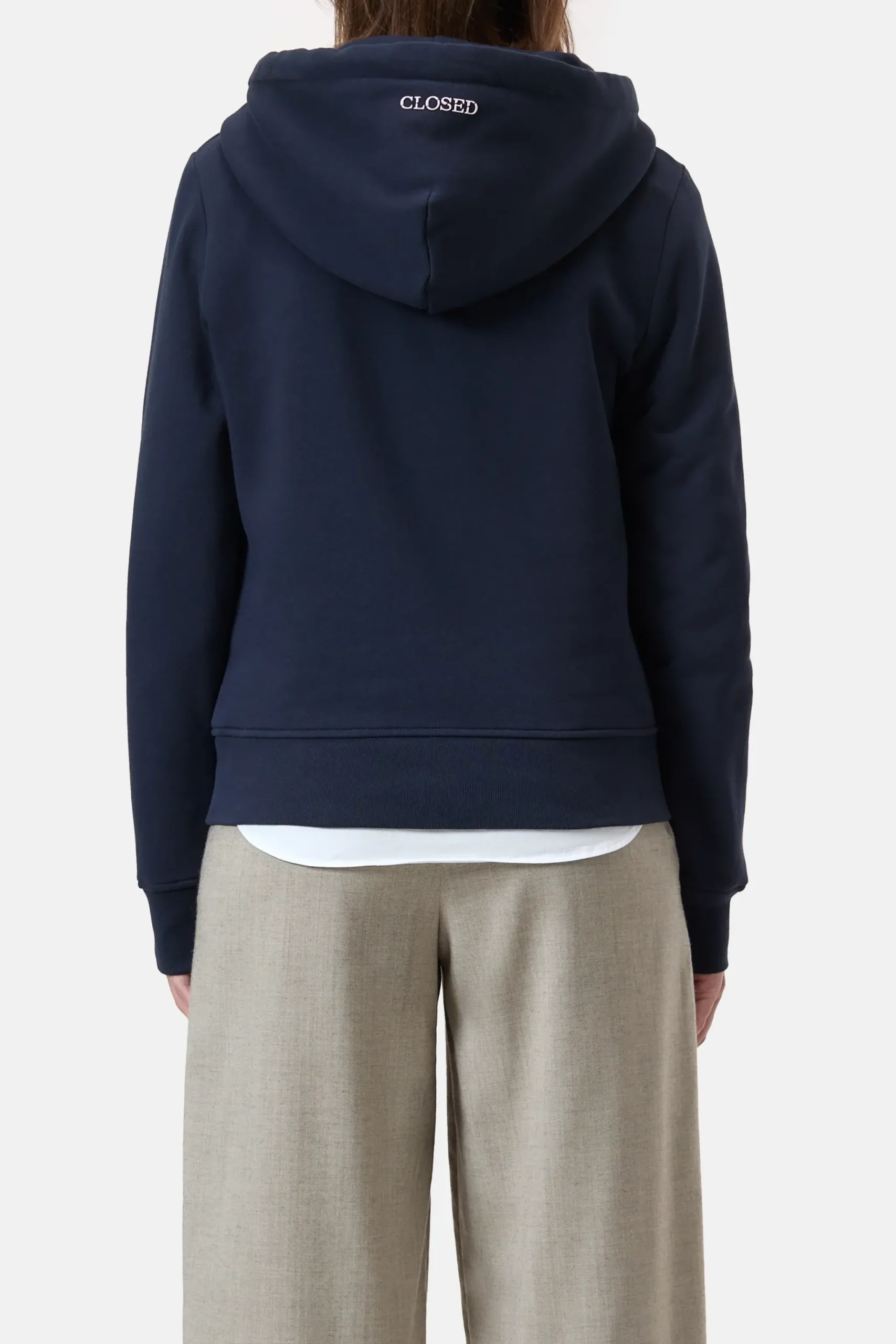 Closed Sweatshirts*Hoodie aus Bio-Baumwolle Darknight