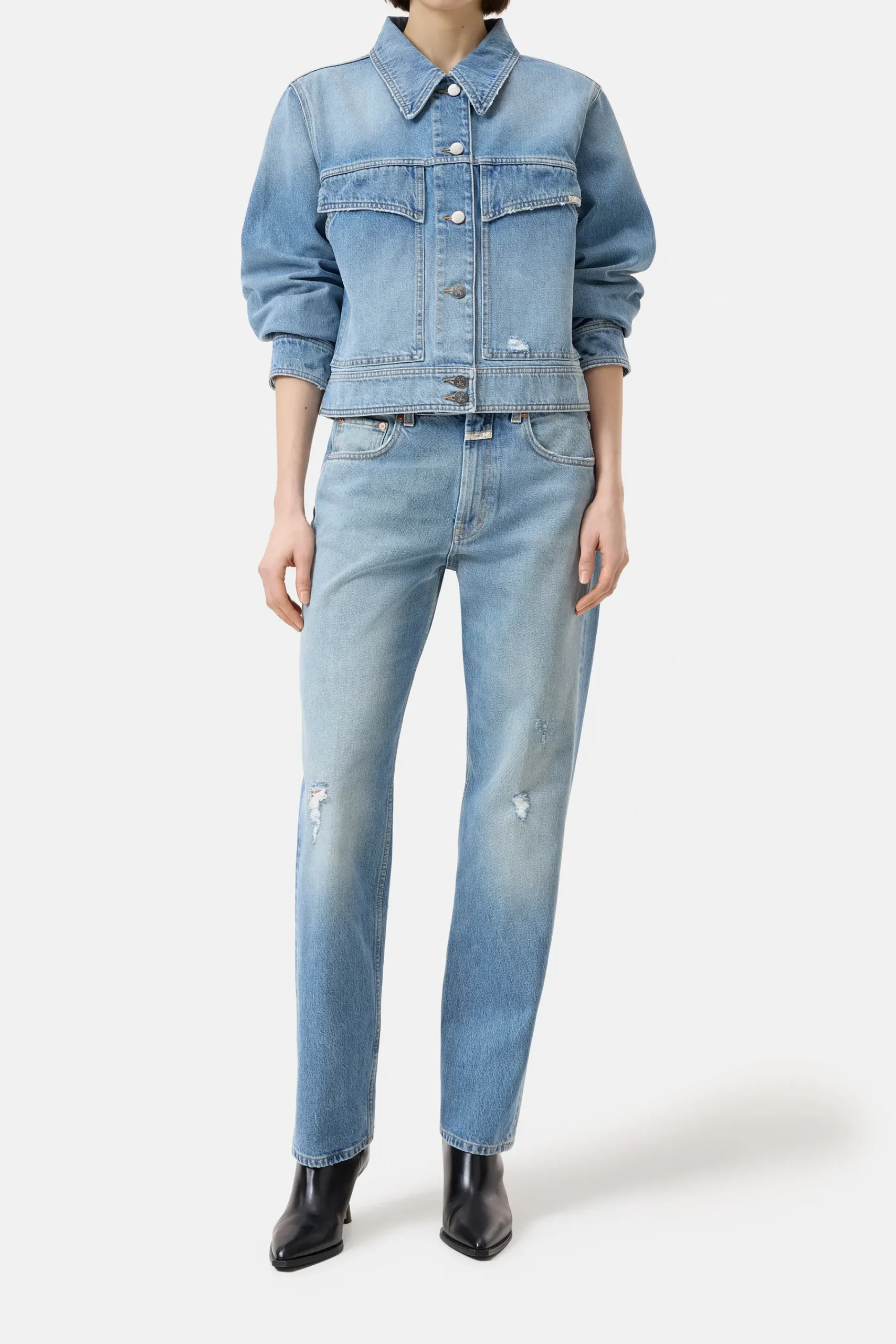 Closed Jacken & Mäntel*Jacke aus Denim Midblue